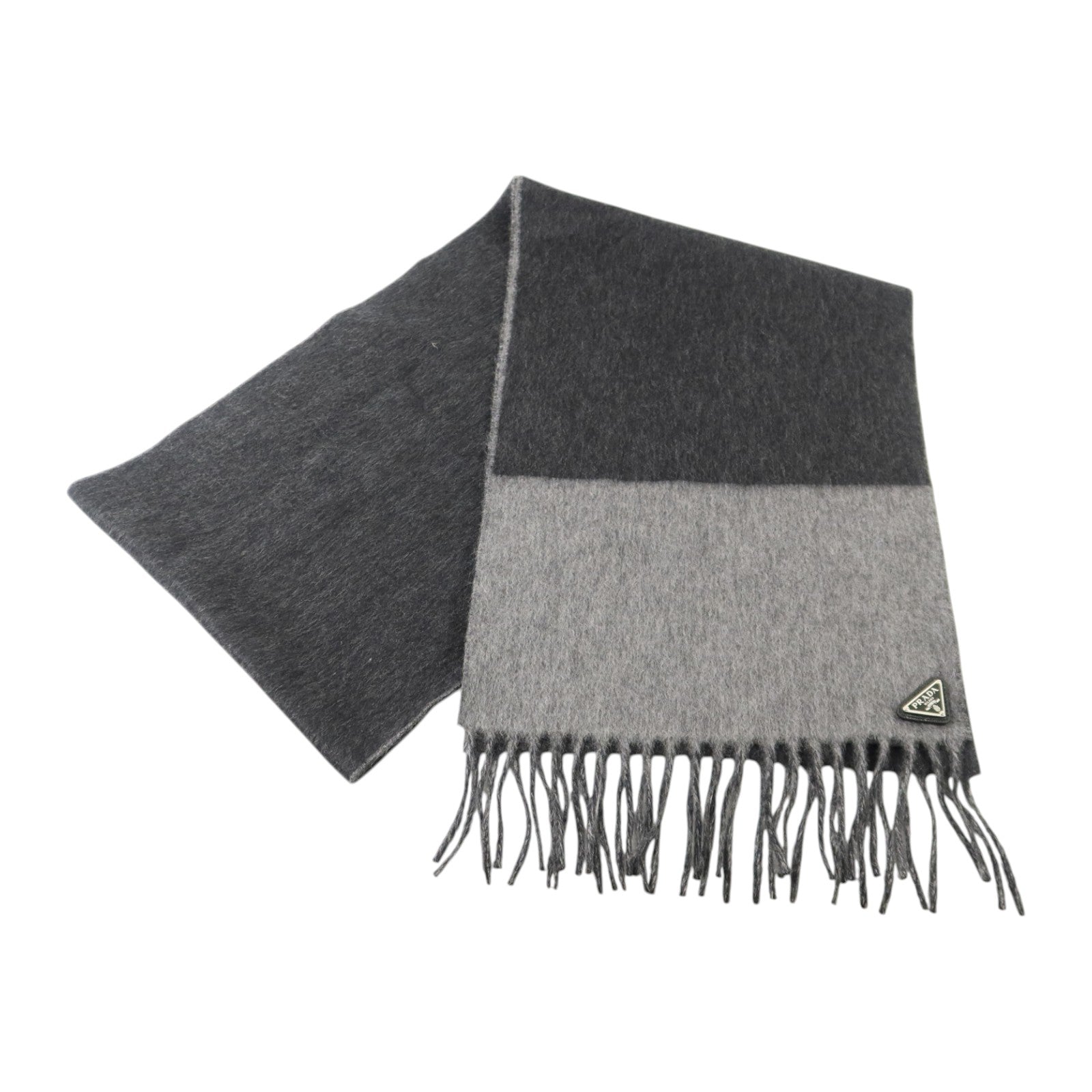 PRADA 羊絨Scarf 180x28圍巾