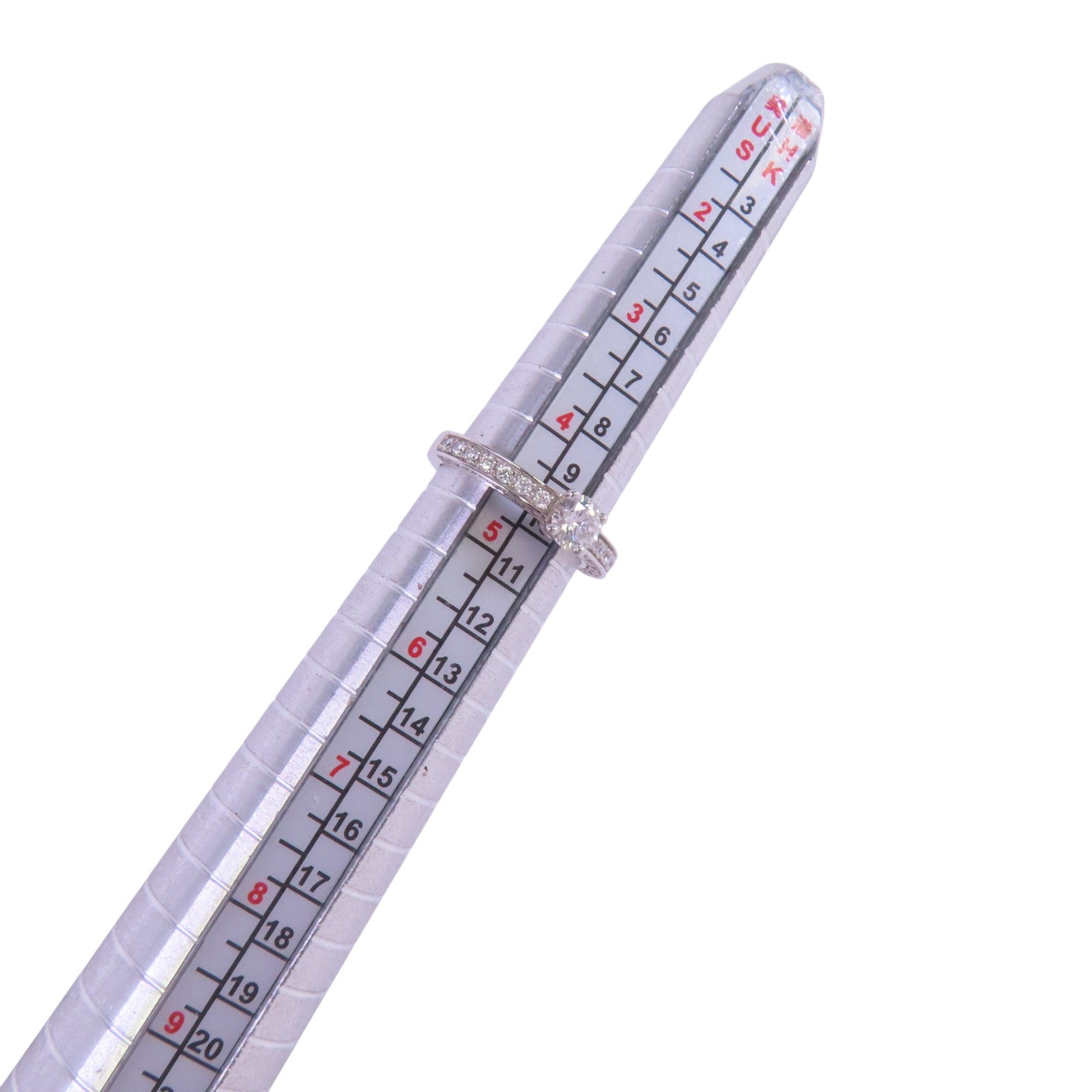 BVLGARI PT950鉑金Diamond Ring戒指US#4.5