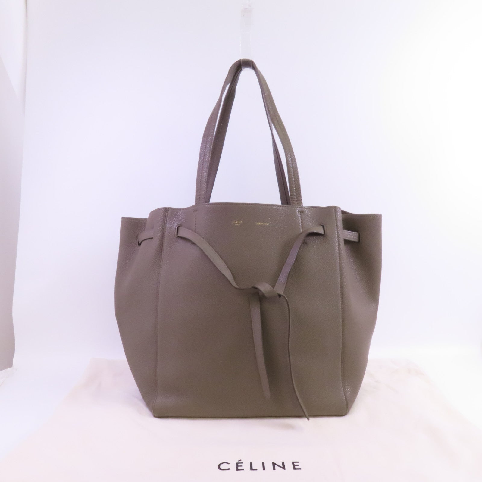 CELINE 牛皮皮革Cabas Phantom Tote Bag肩背袋