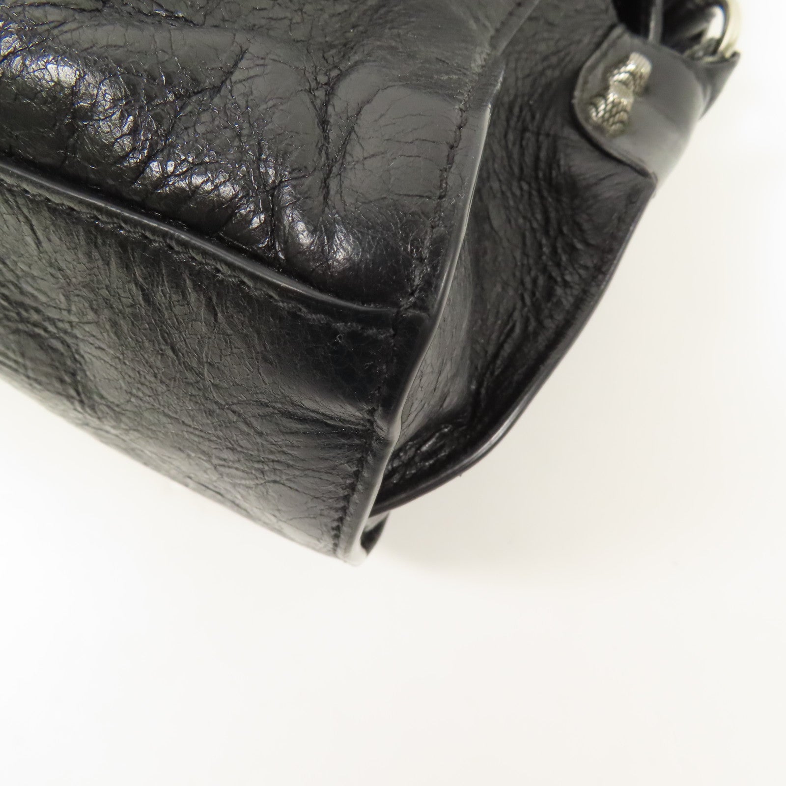 BALENCIAGA 牛皮皮革Neo Cagole XS銀扣手挽肩背兩用袋