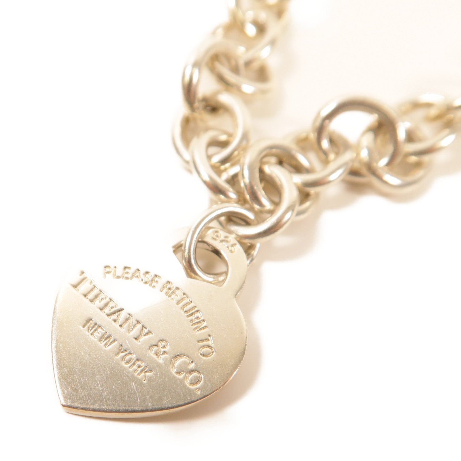 TIFFANY＆CO 925純銀Necklace項鍊銀色