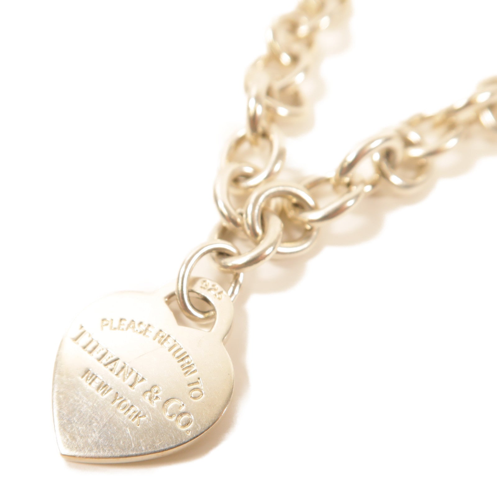 TIFFANY＆CO 925純銀Necklace項鍊銀色