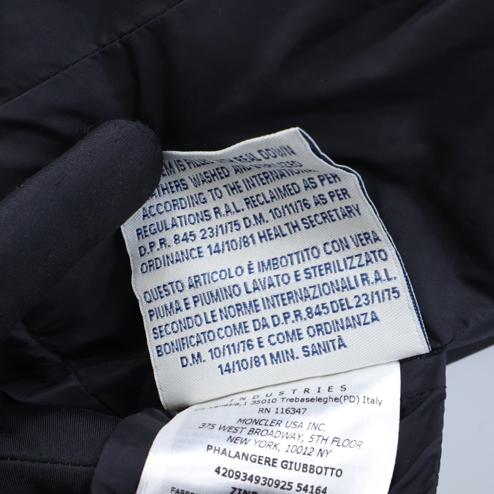 MONCLER Phalangere Giubbotto大衣