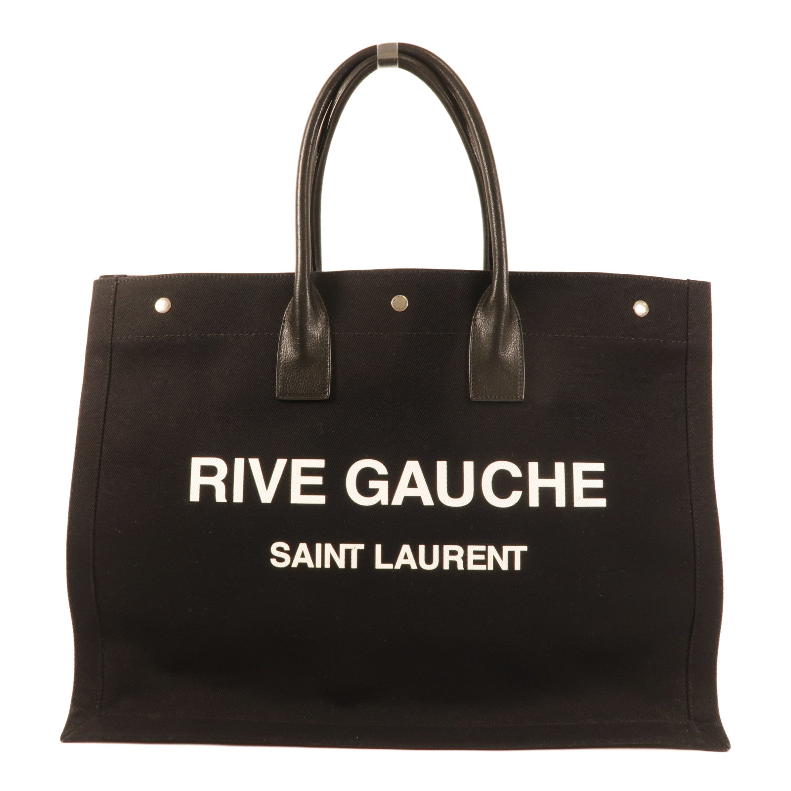SAINT LAURENT 帆布Rive Gauche Tote Bag手挽袋