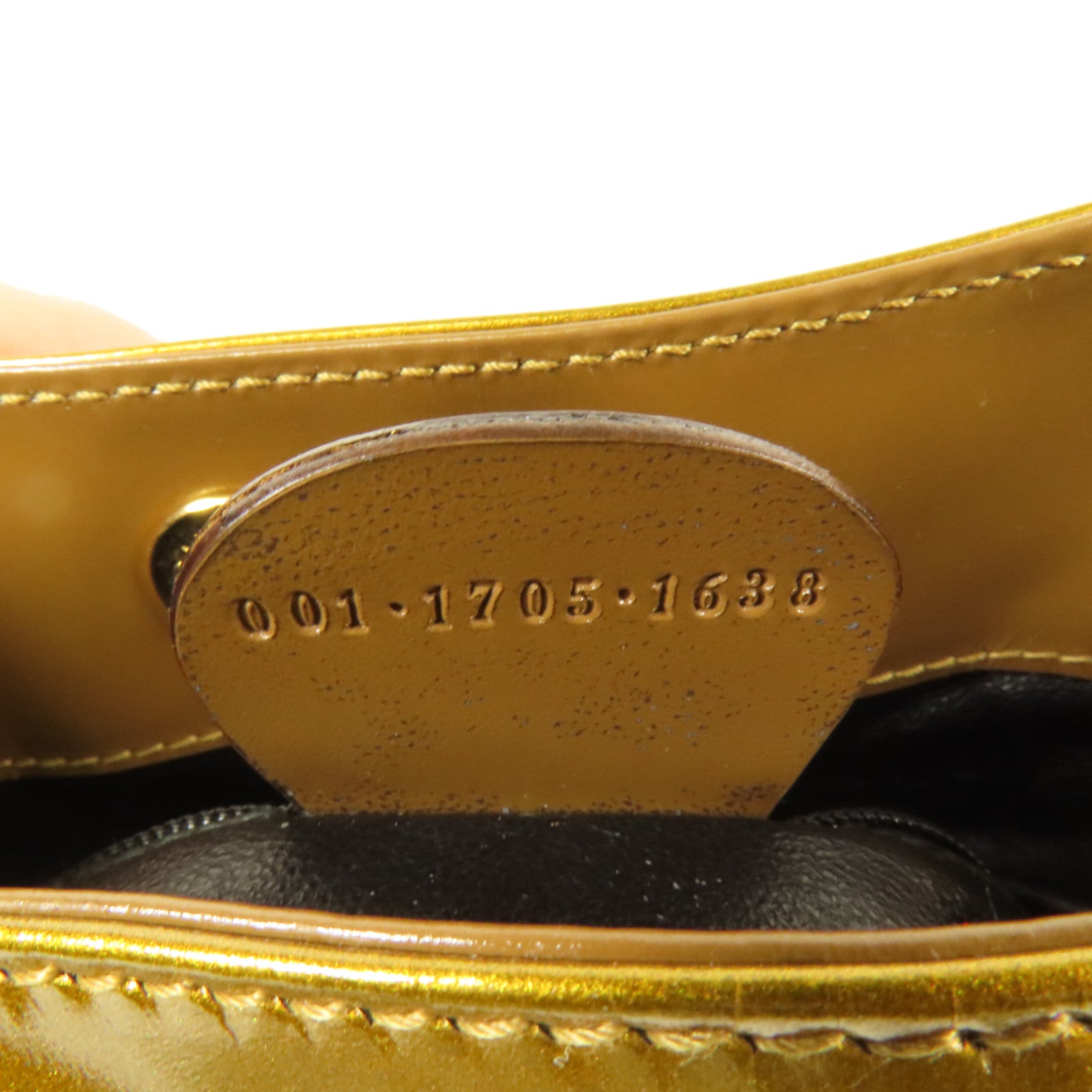 GUCCI 漆皮皮革2 Way Shoulder Bag金扣手挽肩背兩用袋