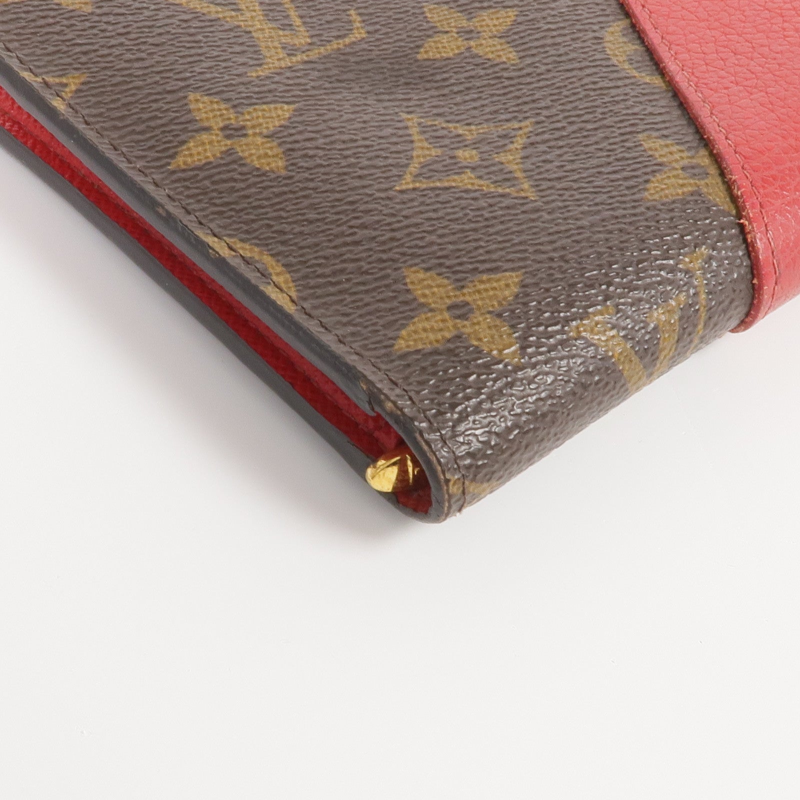 LOUIS VUITTON Monogram Portefeuille Kimono金扣長錢包
