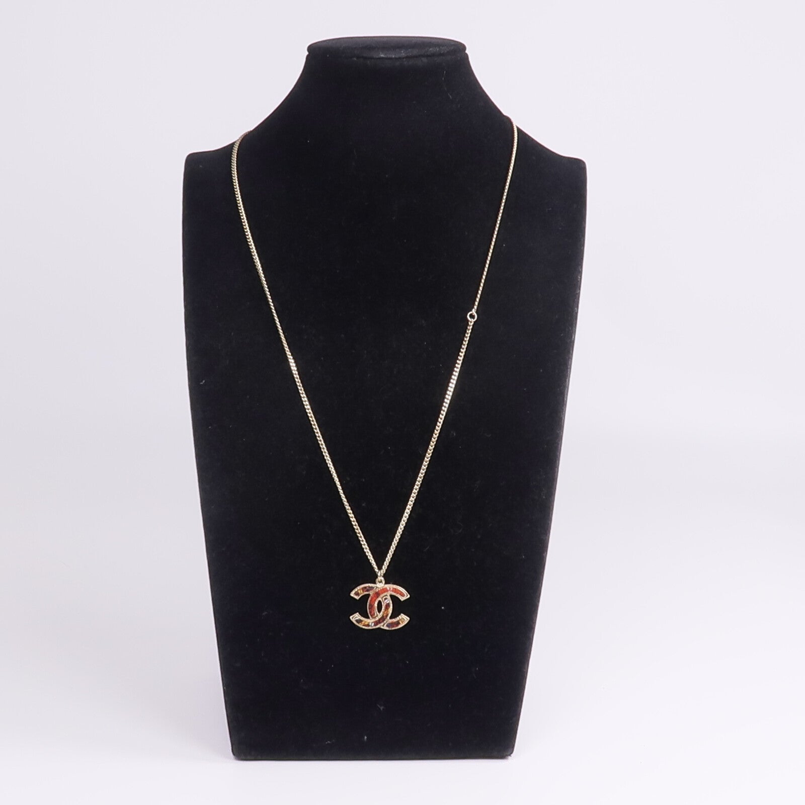 CHANEL 金屬/織物Necklace項鍊