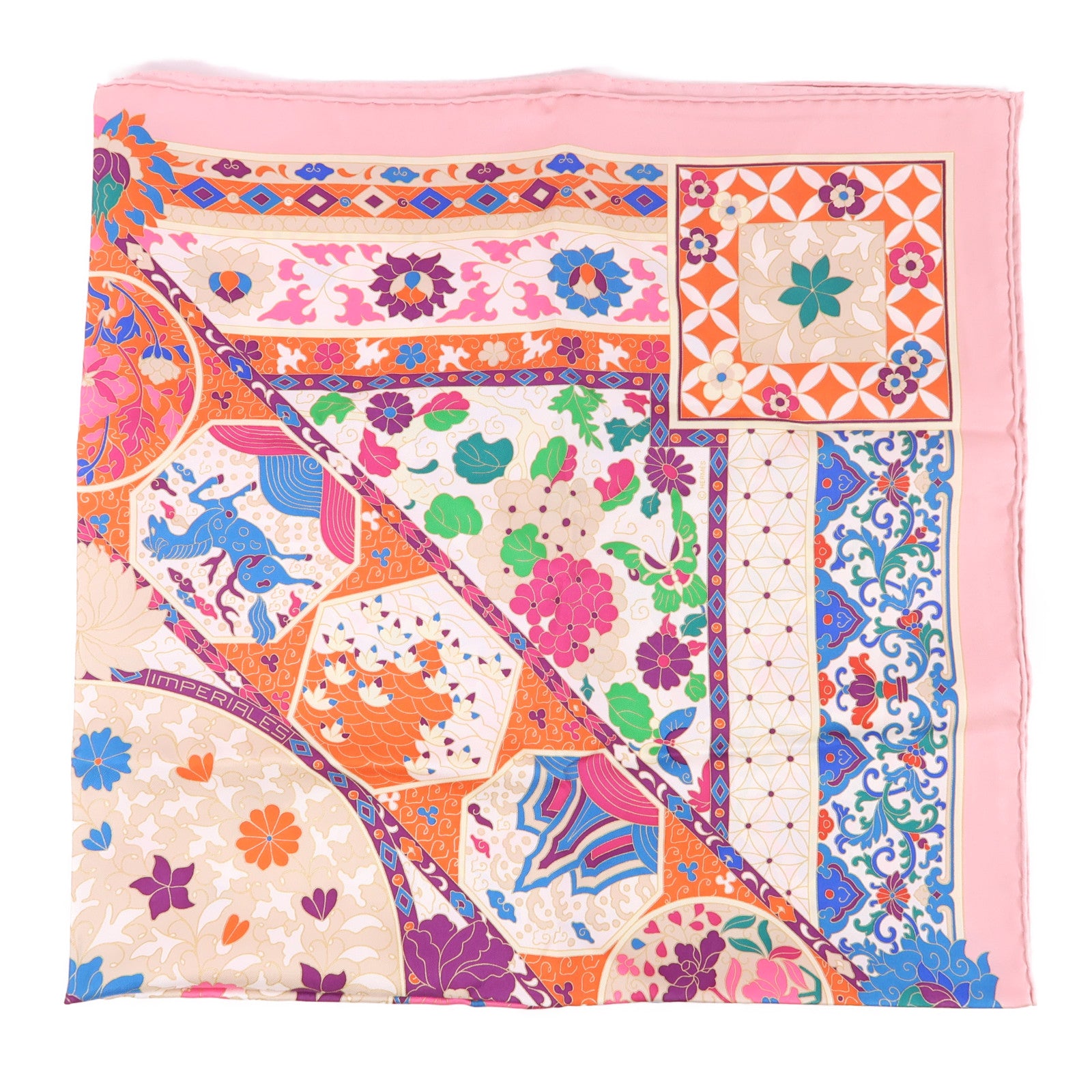 HERMES 絲質Scarf絲巾