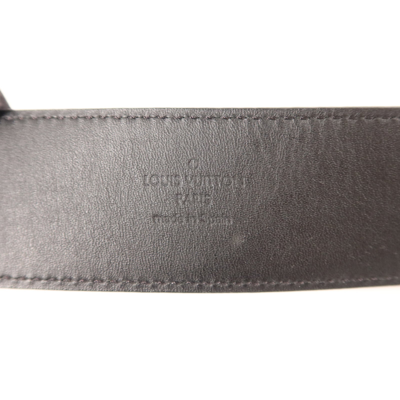 LOUIS VUITTON Damier Graphite Belt皮帶