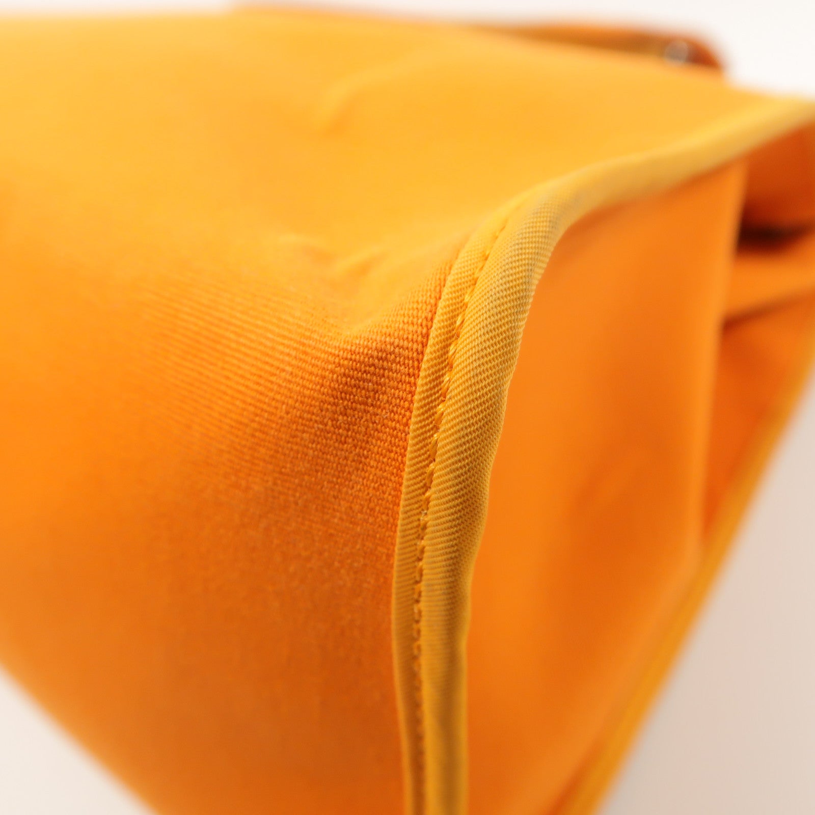 HERMES 帆布Herbag GM銀扣手挽肩背兩用袋