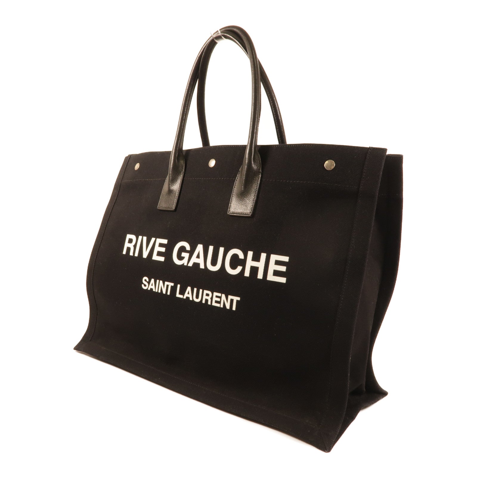 SAINT LAURENT 帆布Rive Gauche Tote Bag手挽袋