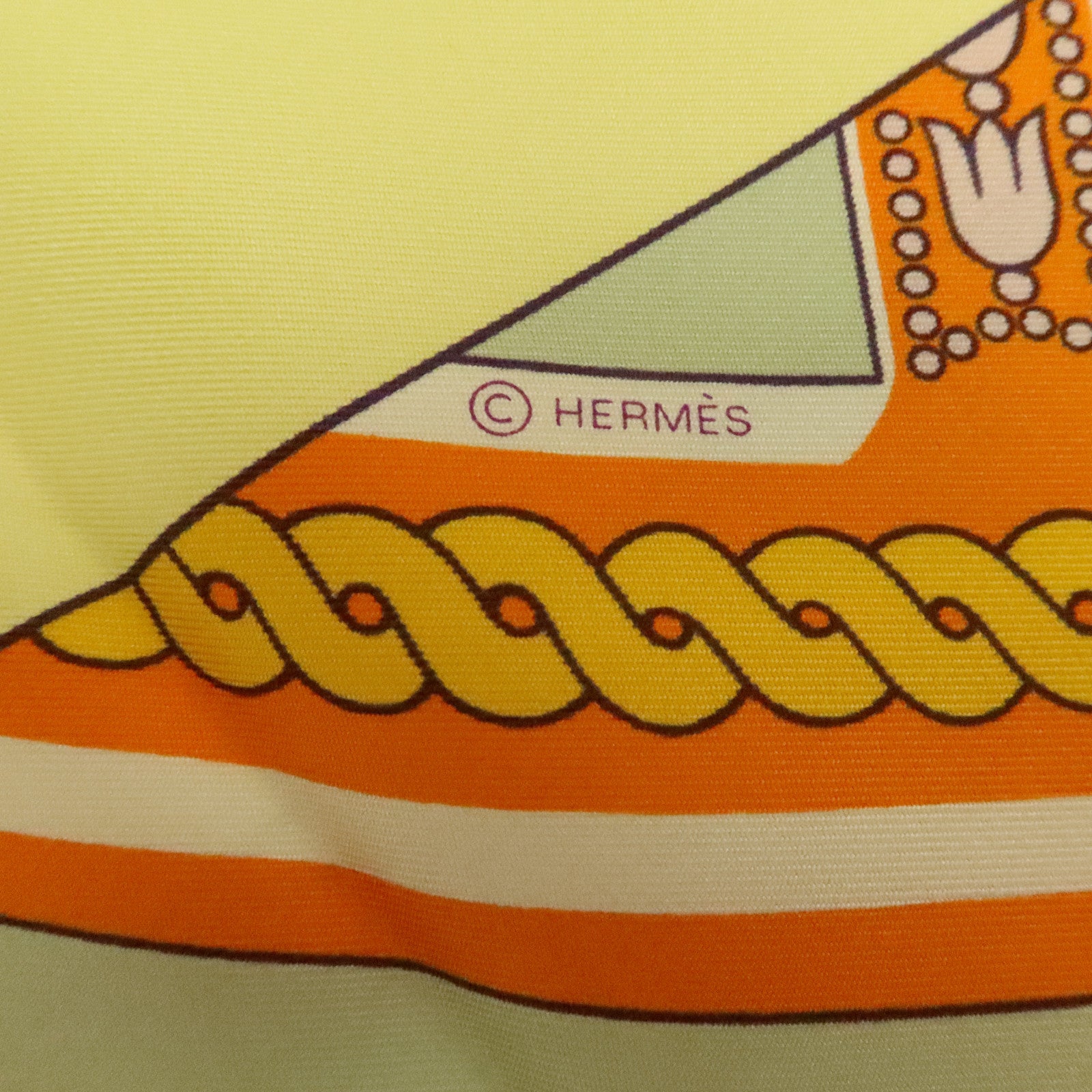 HERMES 絲質Scarf 90x90cm絲巾