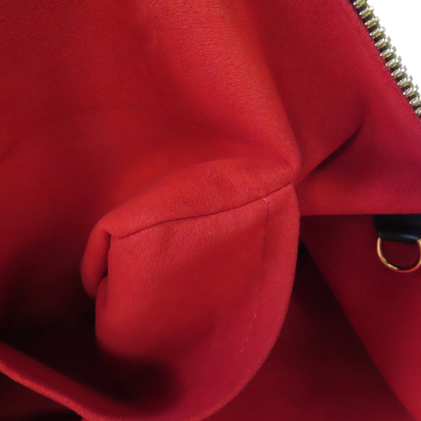 LOUIS VUITTON 【激減優惠】Damier Ebene Saleya PM Shoulder Bag金扣肩背袋啡色