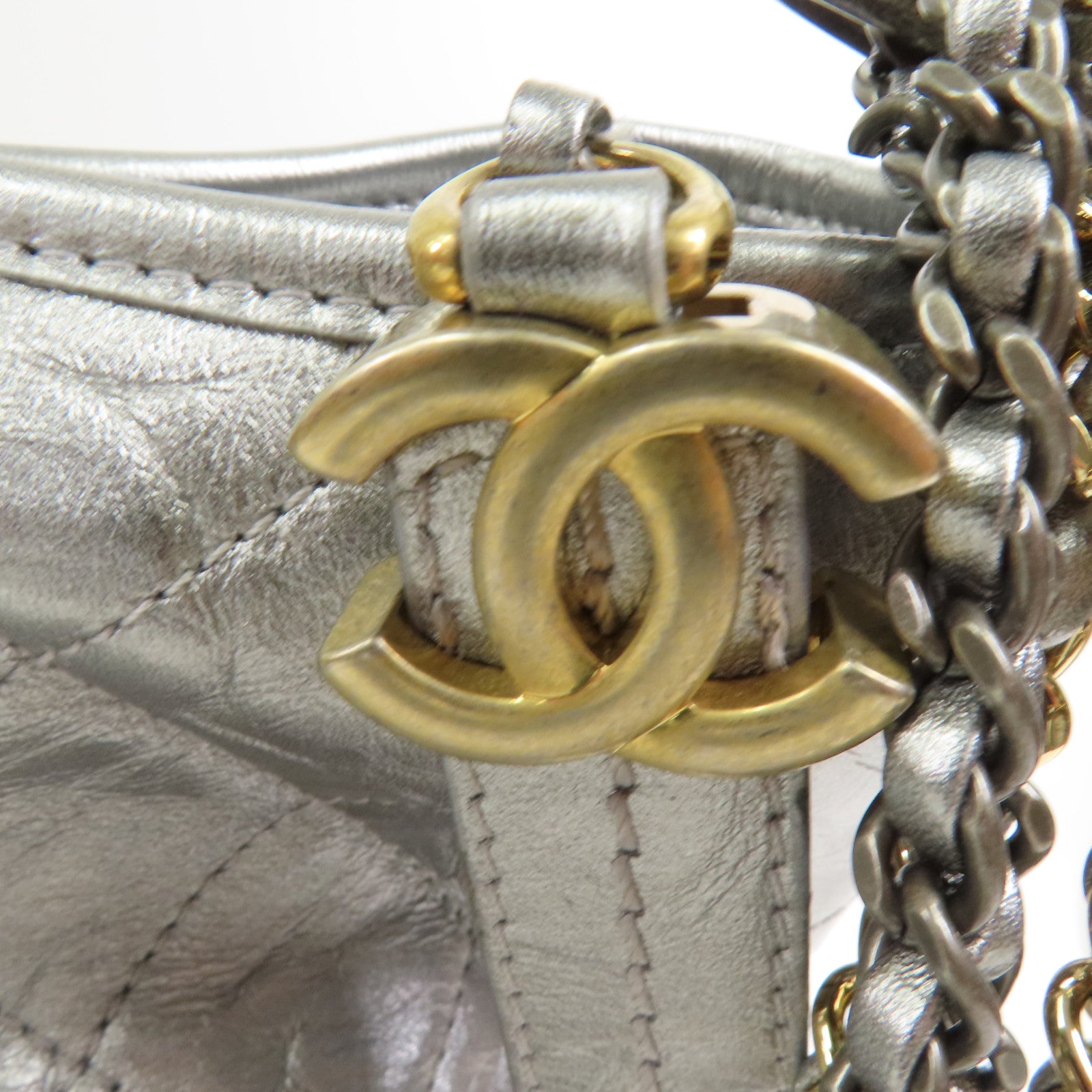 CHANEL 牛皮皮革Gabrielle Large肩背袋