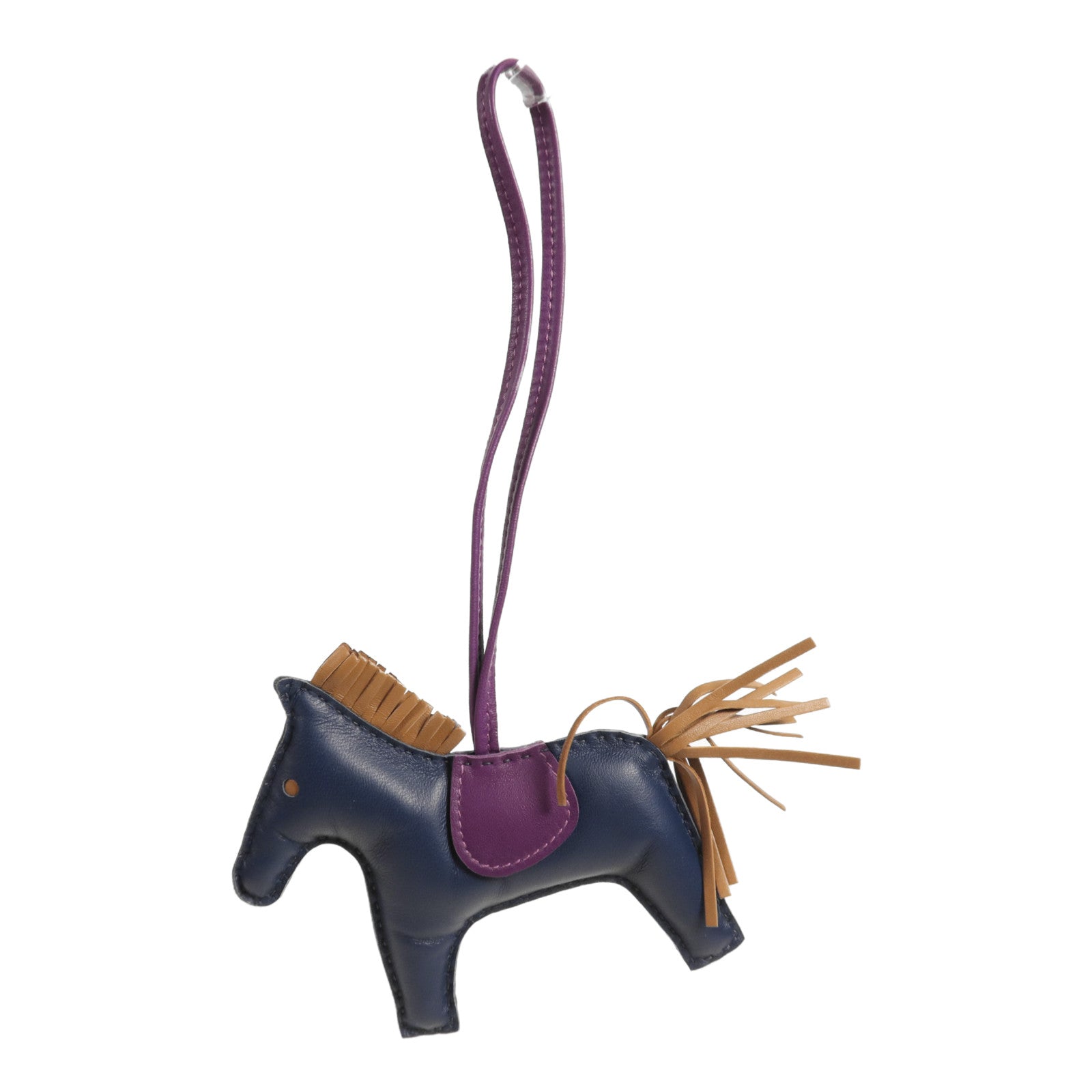 HERMES Milo皮革Rodeo MM掛飾