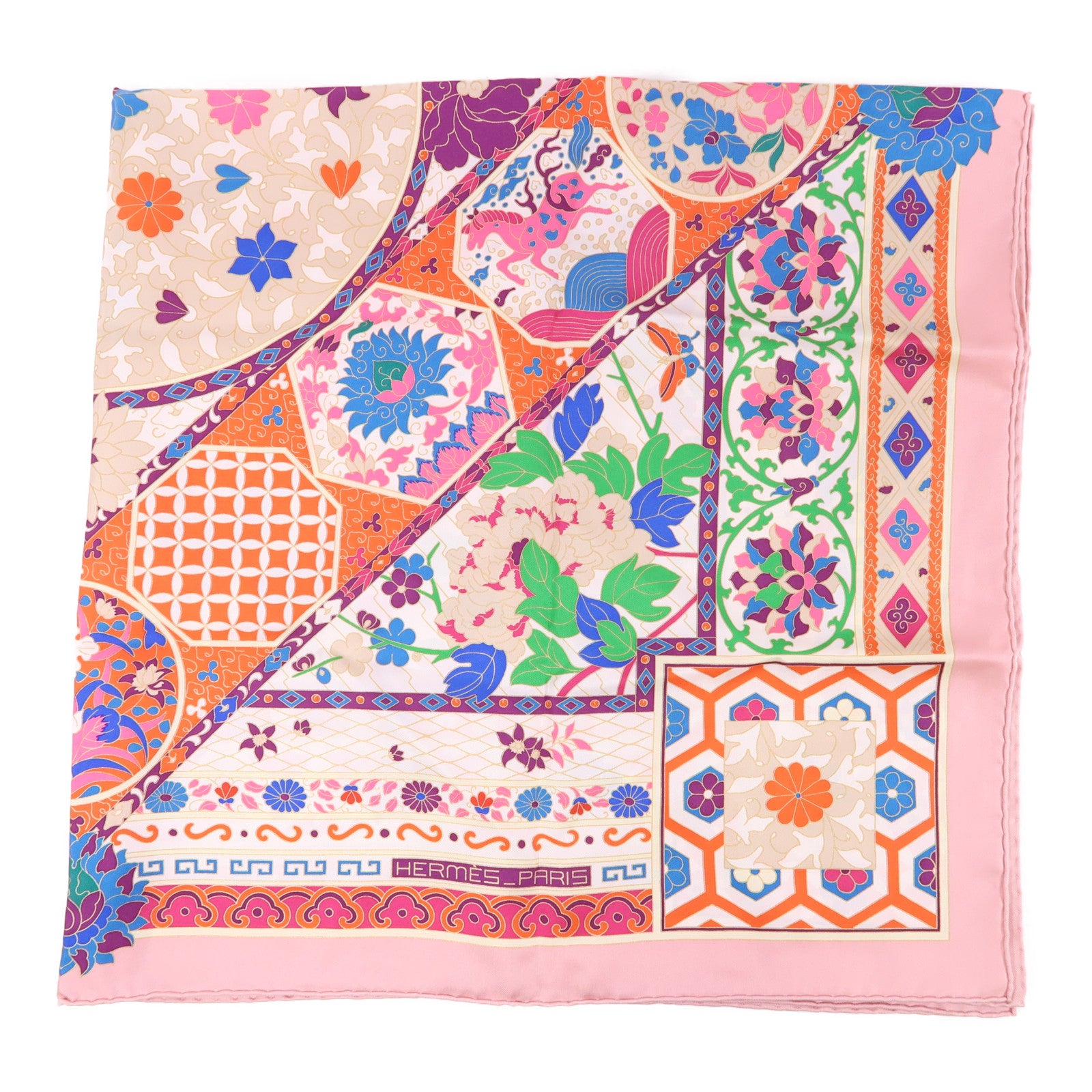 HERMES 絲質Scarf絲巾