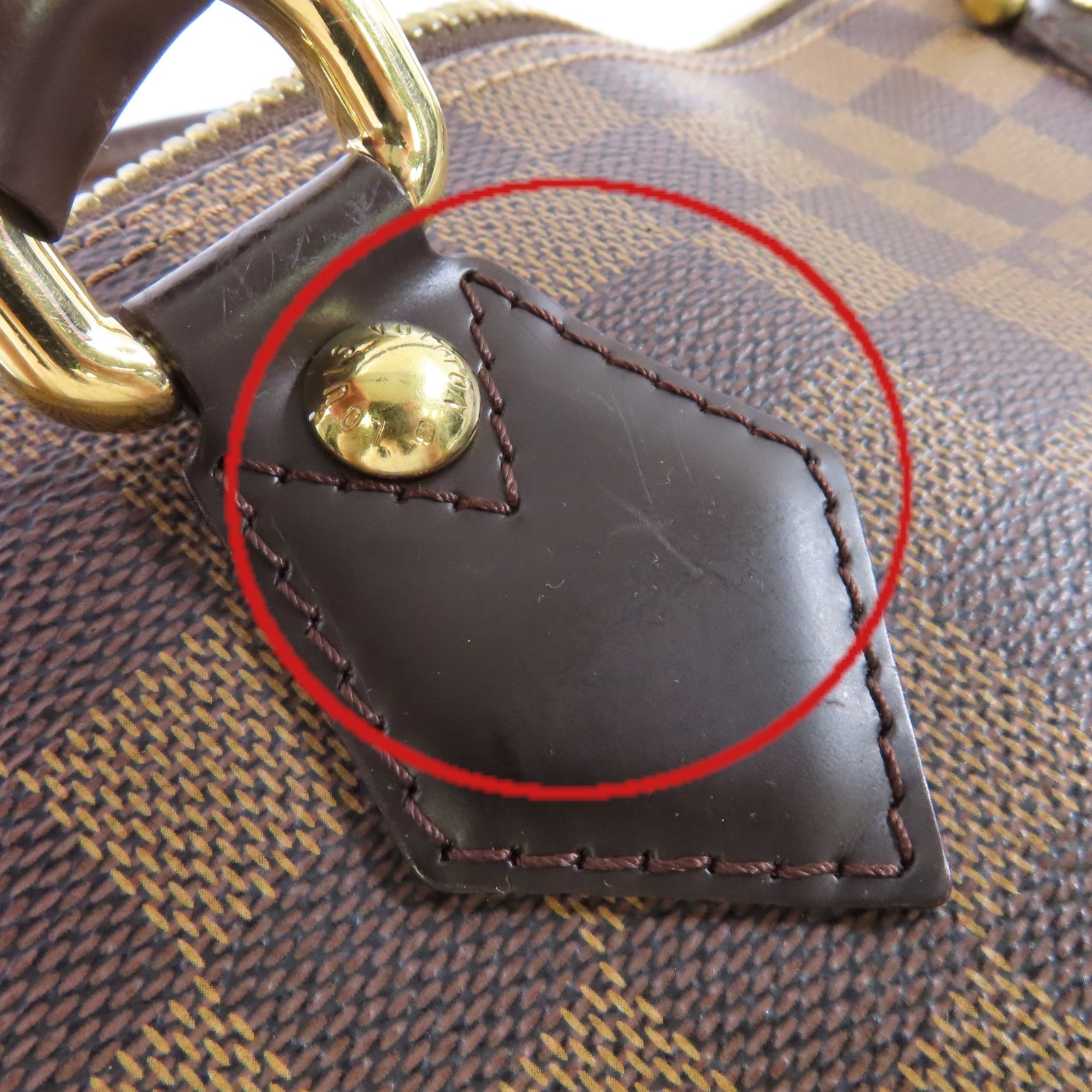 LOUIS VUITTON 【激減優惠】Damier Ebene Saleya PM Shoulder Bag金扣肩背袋啡色
