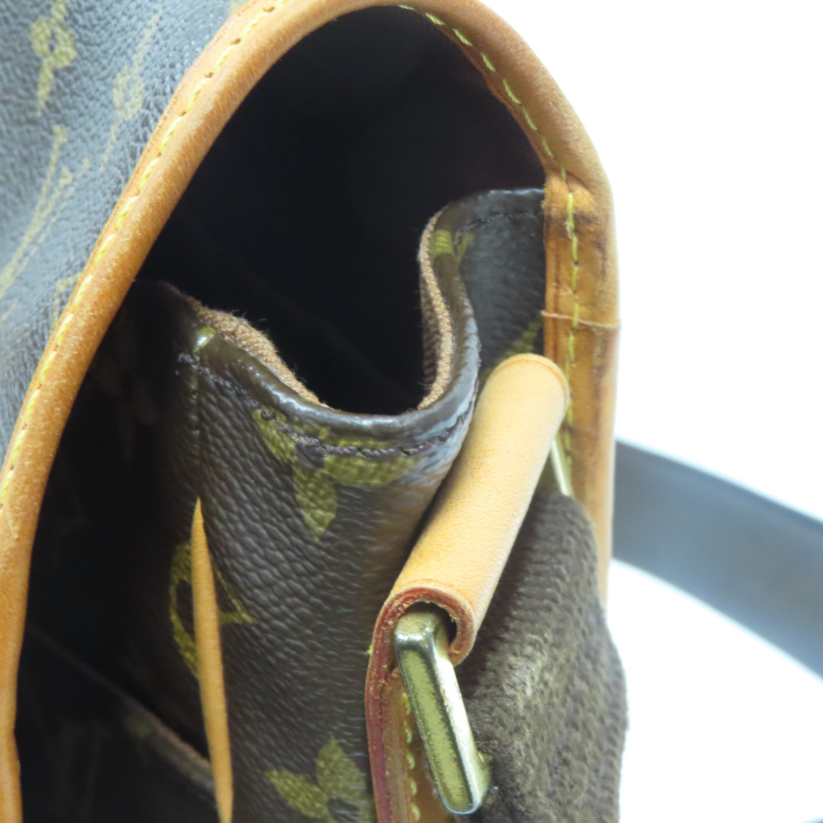 LOUIS VUITTON 【激減優惠】Monogram Palermo GM金扣手挽肩背兩用袋啡色