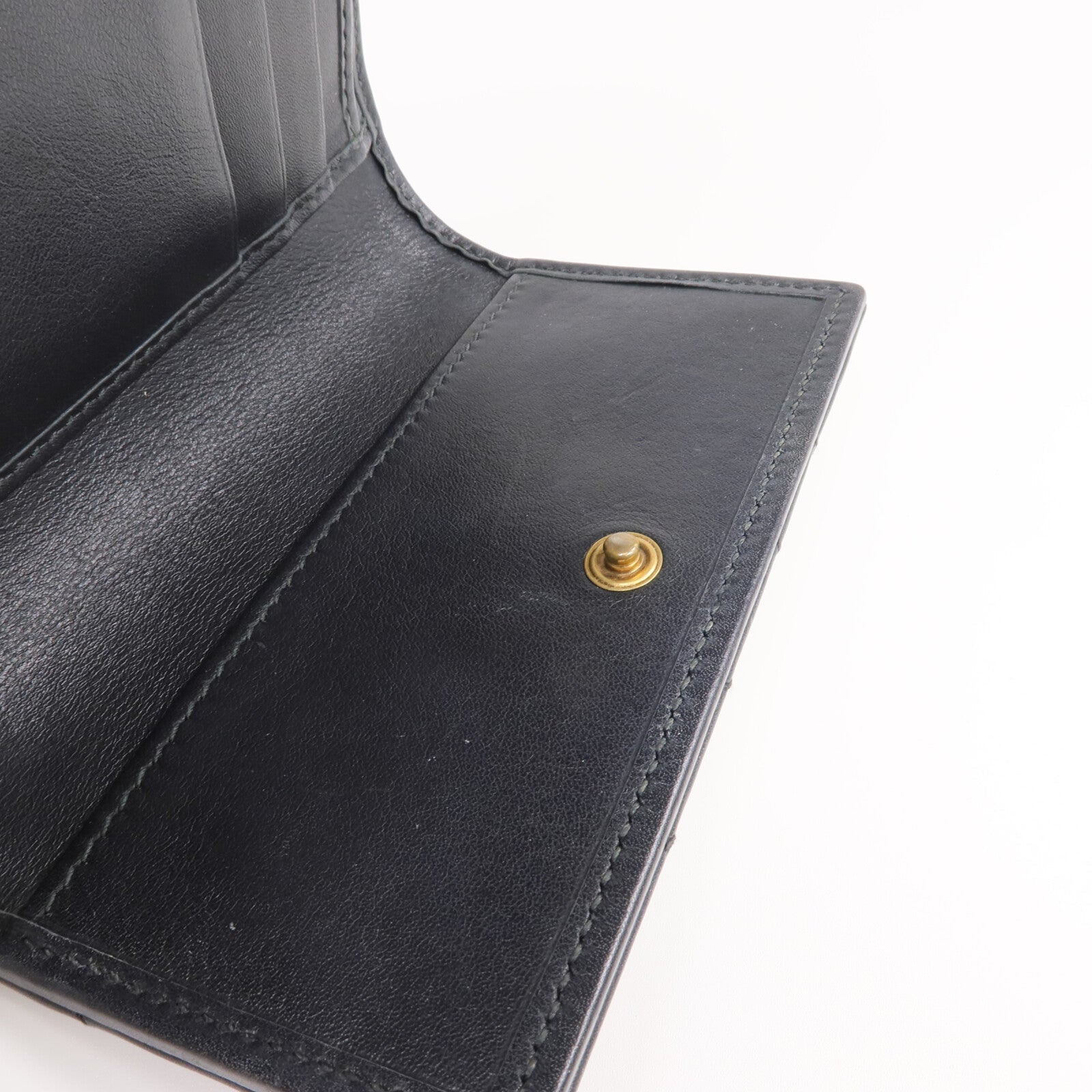 GUCCI 牛皮皮革Wallet金扣錢包