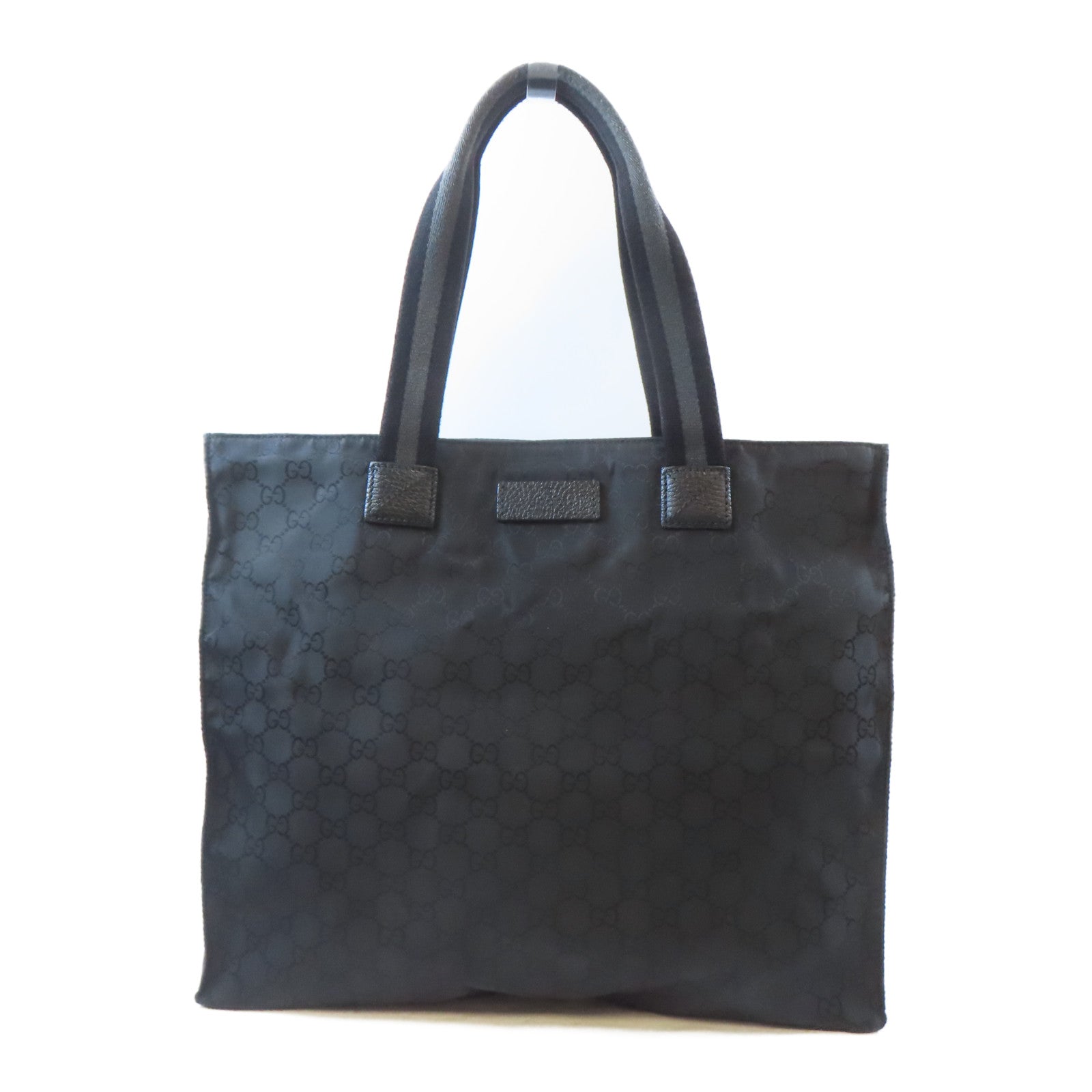 GUCCI 尼龍Tote Bag手挽袋黑色