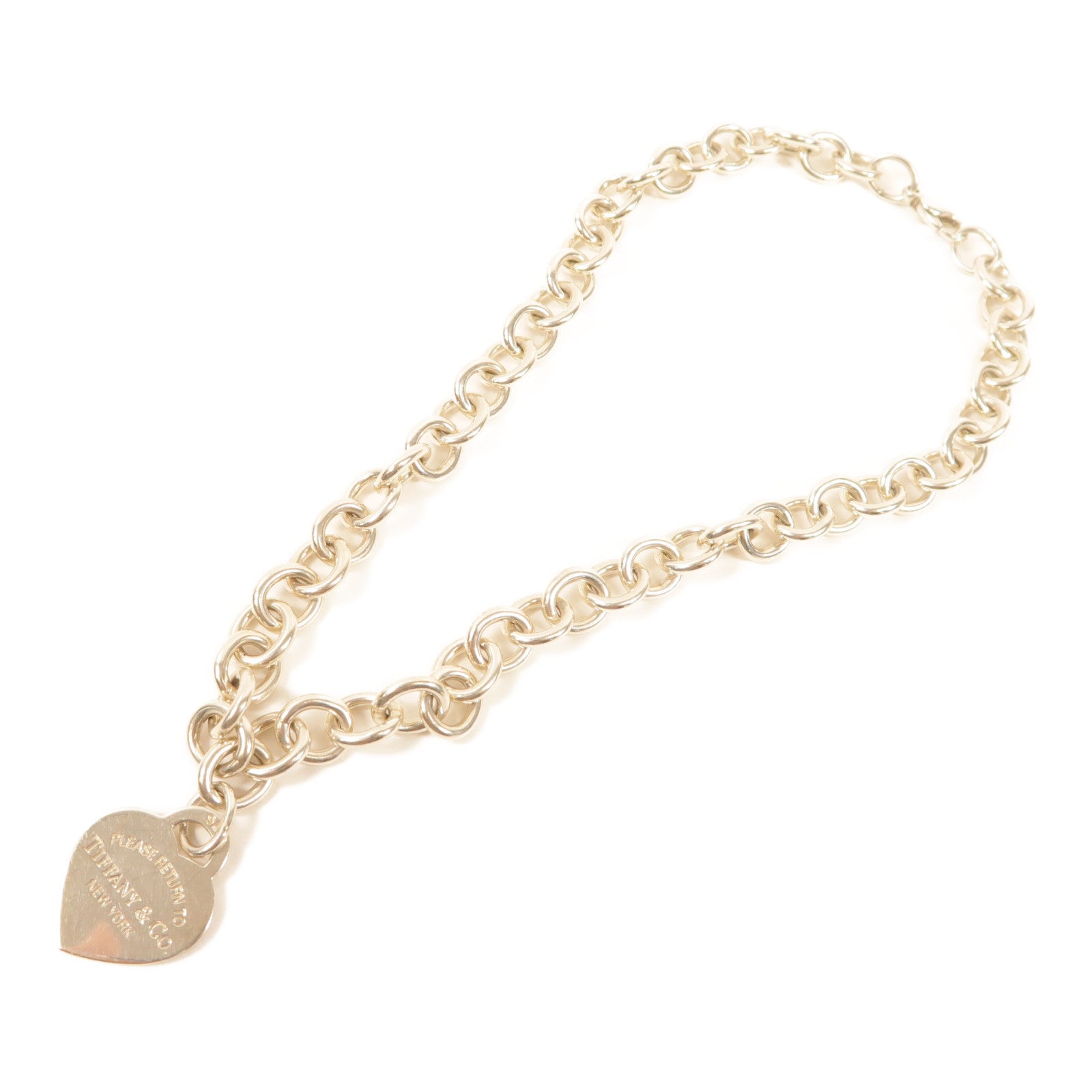 TIFFANY＆CO 925純銀Necklace項鍊銀色