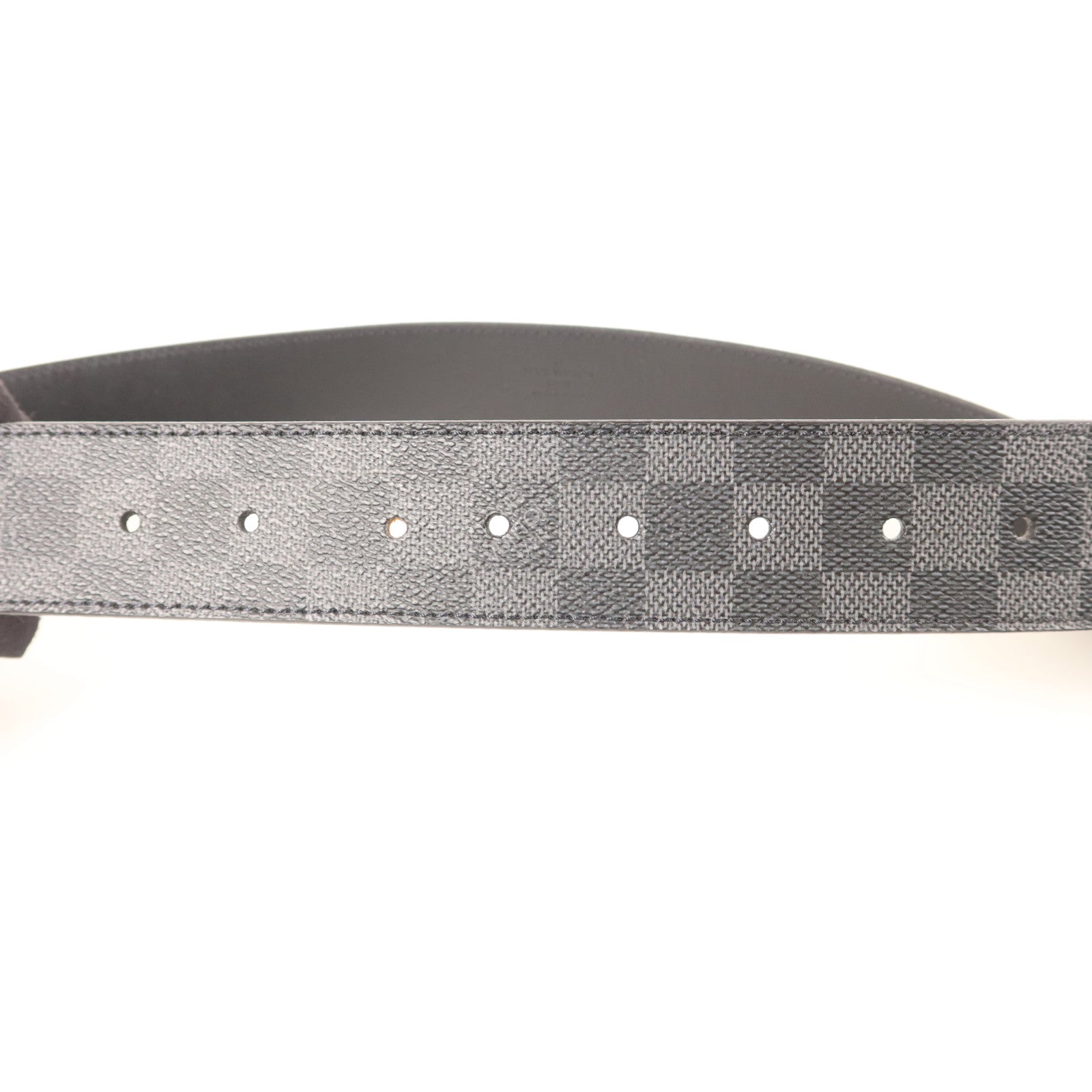 LOUIS VUITTON Damier Graphite Belt皮帶