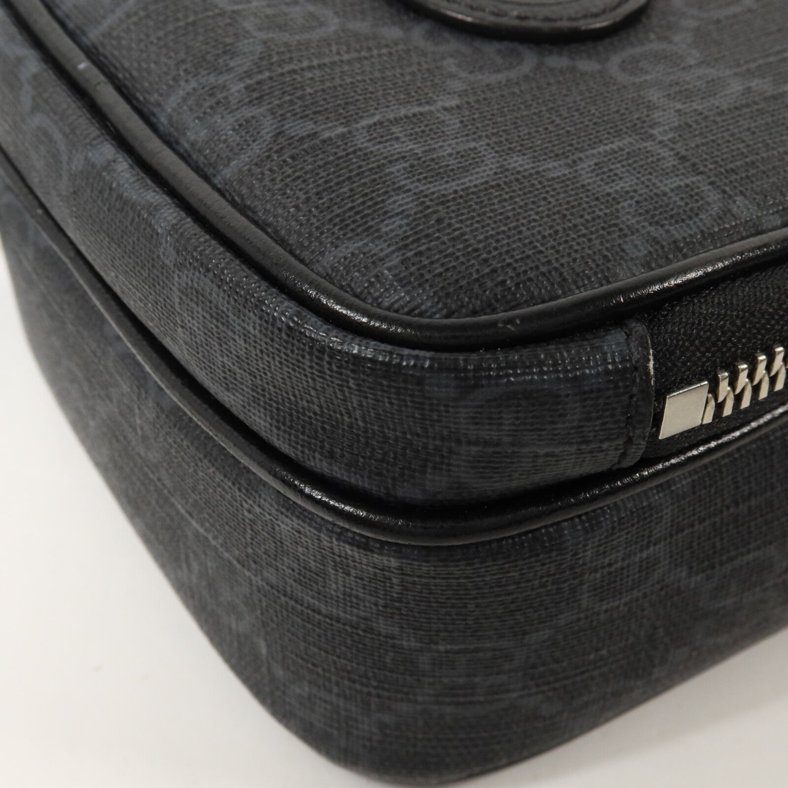 GUCCI 塗層帆布Interlocking G Mini肩背袋