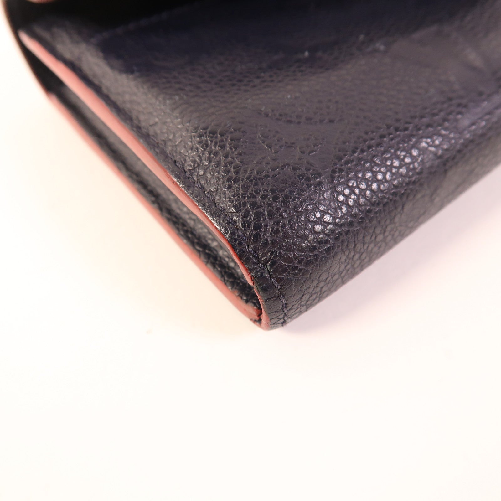 LOUIS VUITTON Monogram Empreinte Sarah Long Wallet金扣長錢包