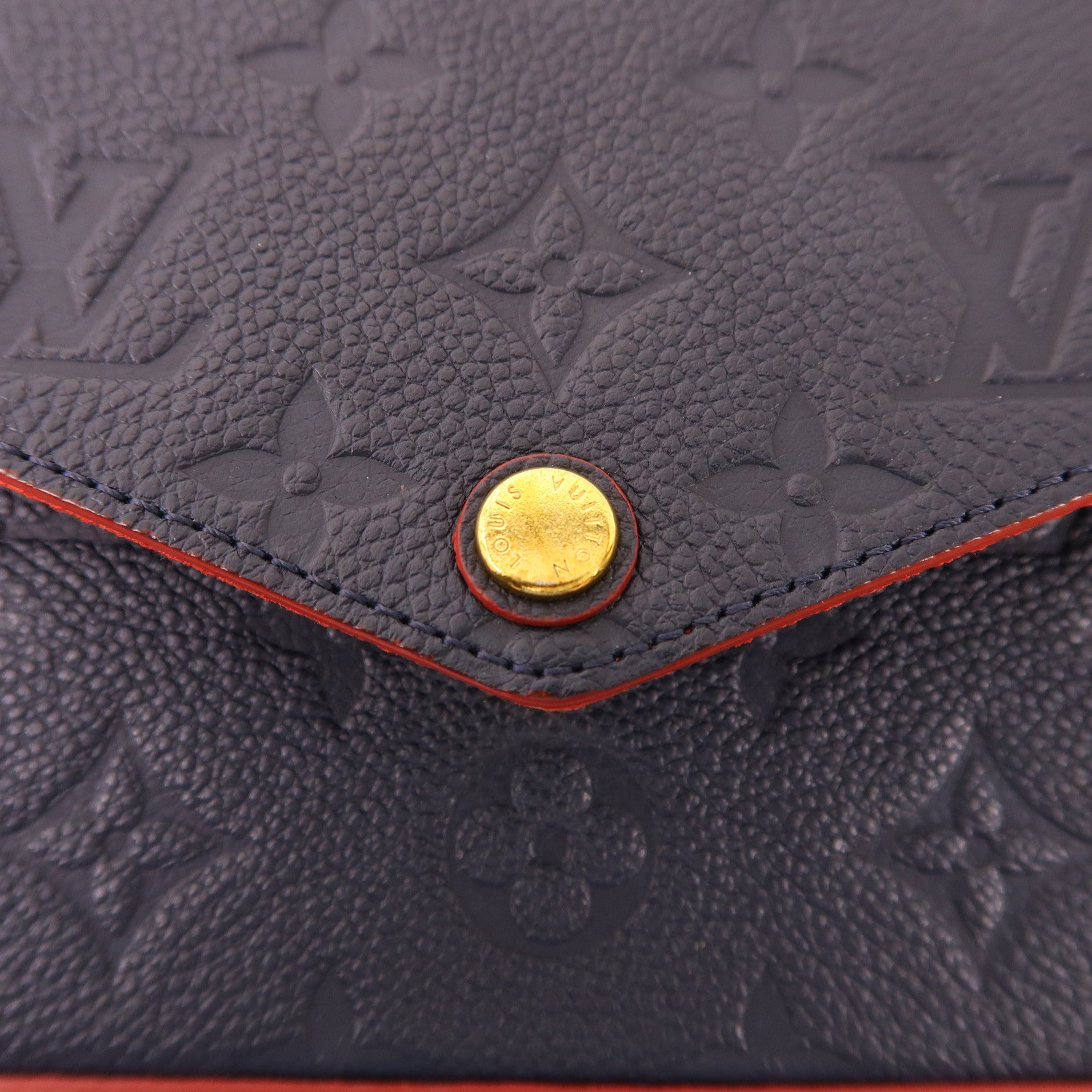 LOUIS VUITTON Monogram Empreinte Pochette Felicie金扣肩背袋