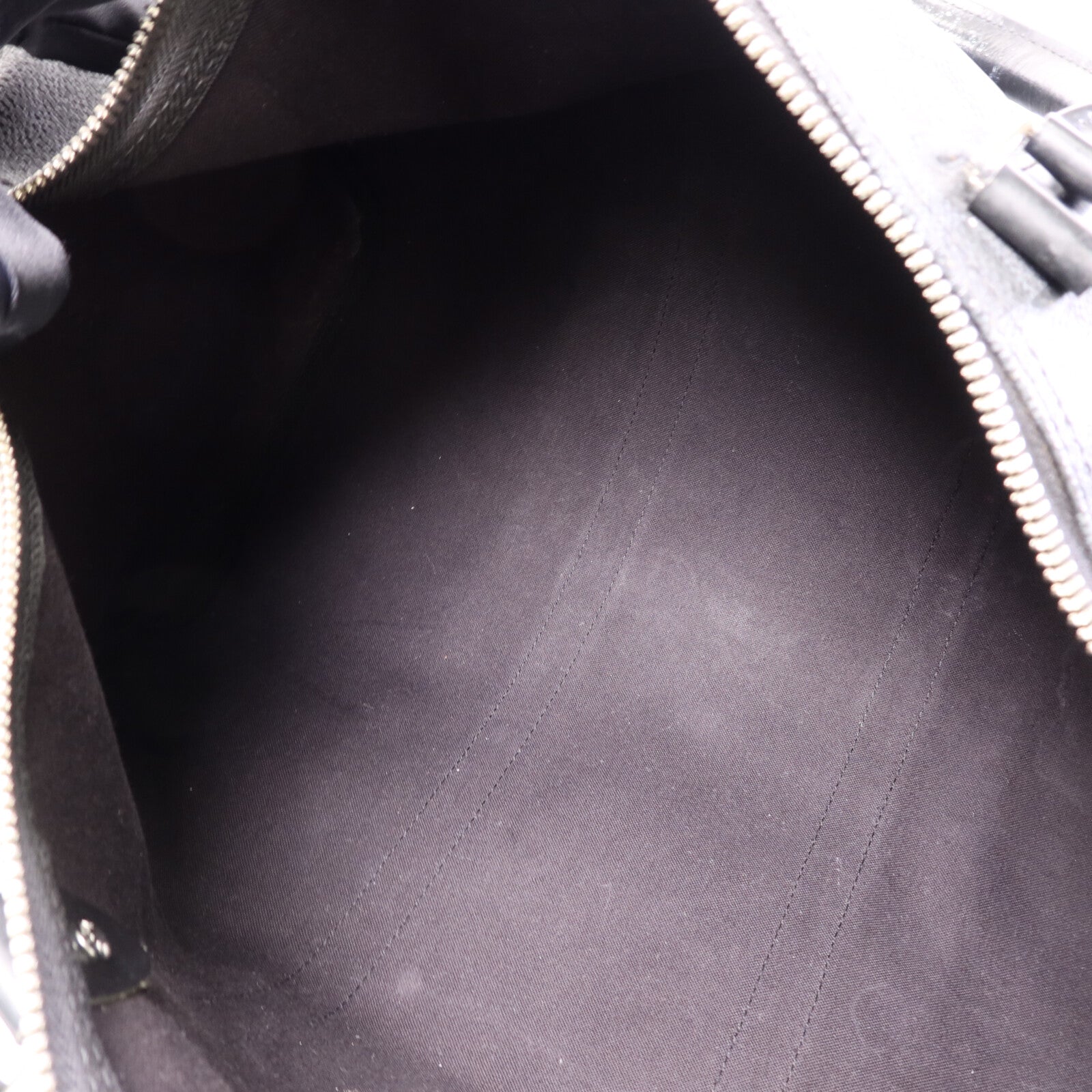 LOUIS VUITTON Damier Graphite Keepall 45 Bandouliere銀扣手挽肩背兩用袋