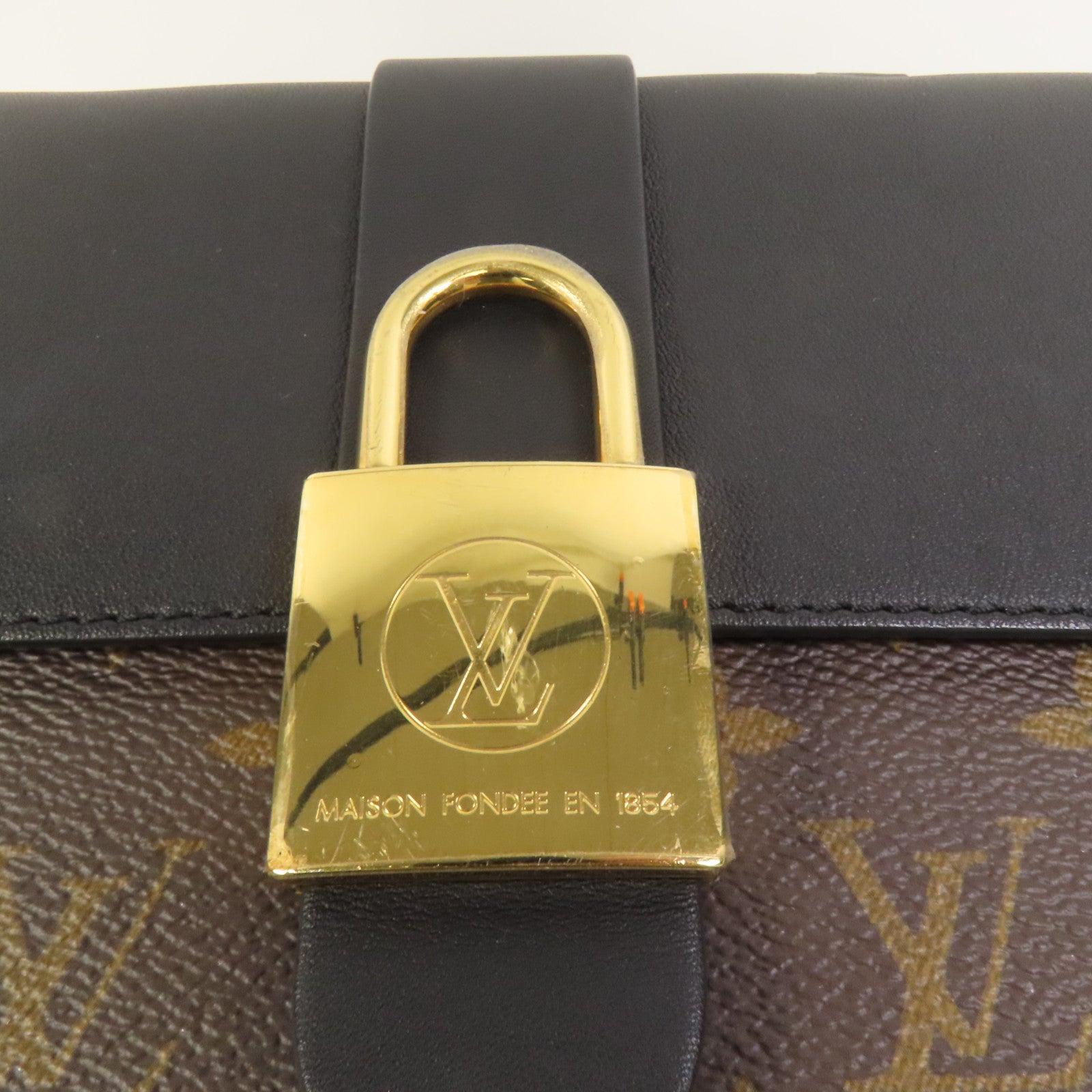 LOUIS VUITTON 【激減優惠】Monogram Locky BB金扣手挽肩背兩用袋
