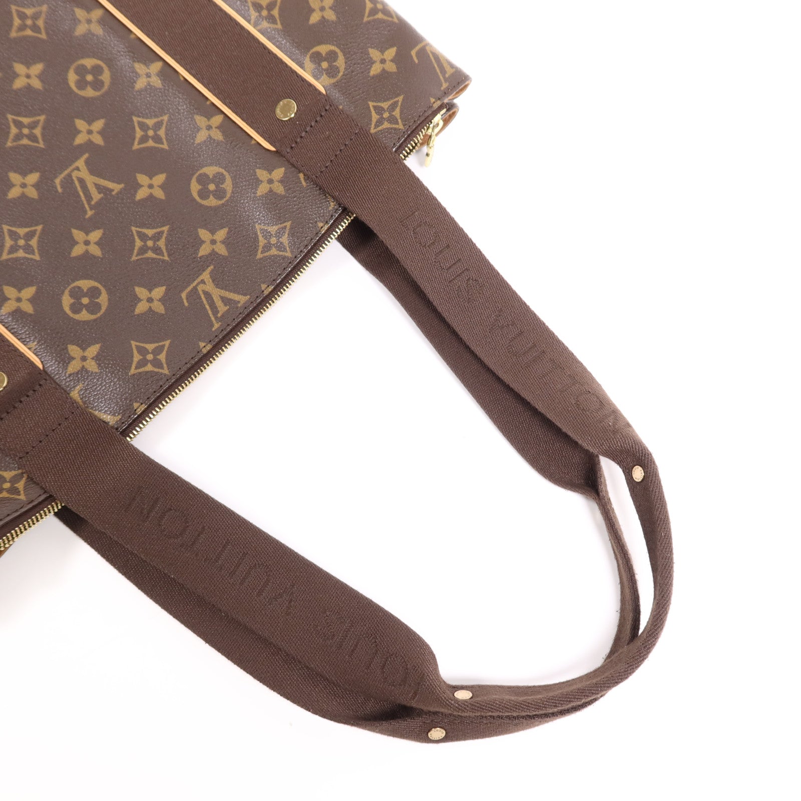 LOUIS VUITTON Monogram Cabas Beaubourg金扣肩背袋