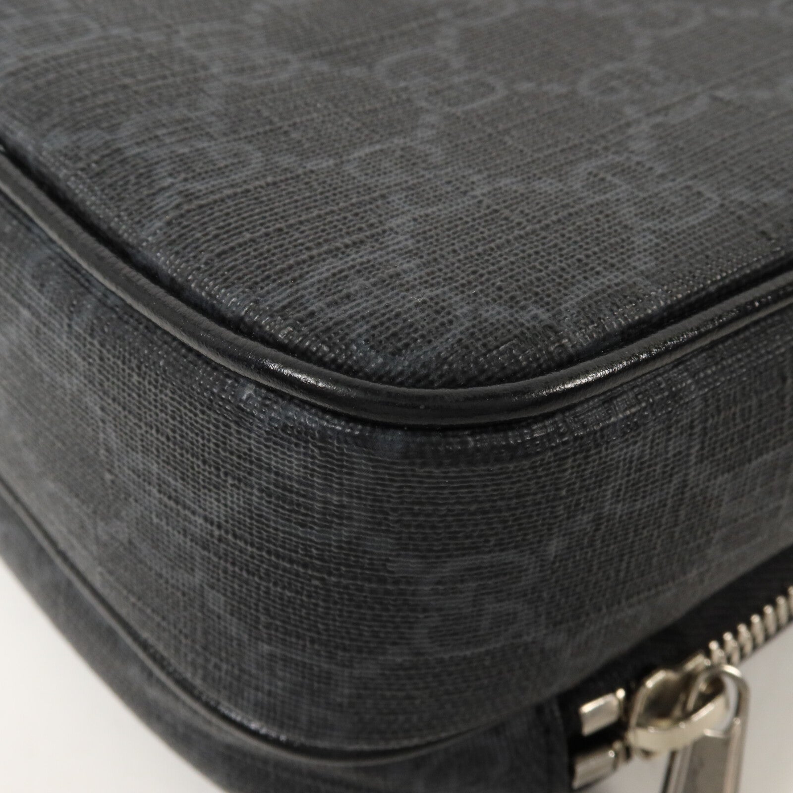 GUCCI 塗層帆布Interlocking G Mini肩背袋
