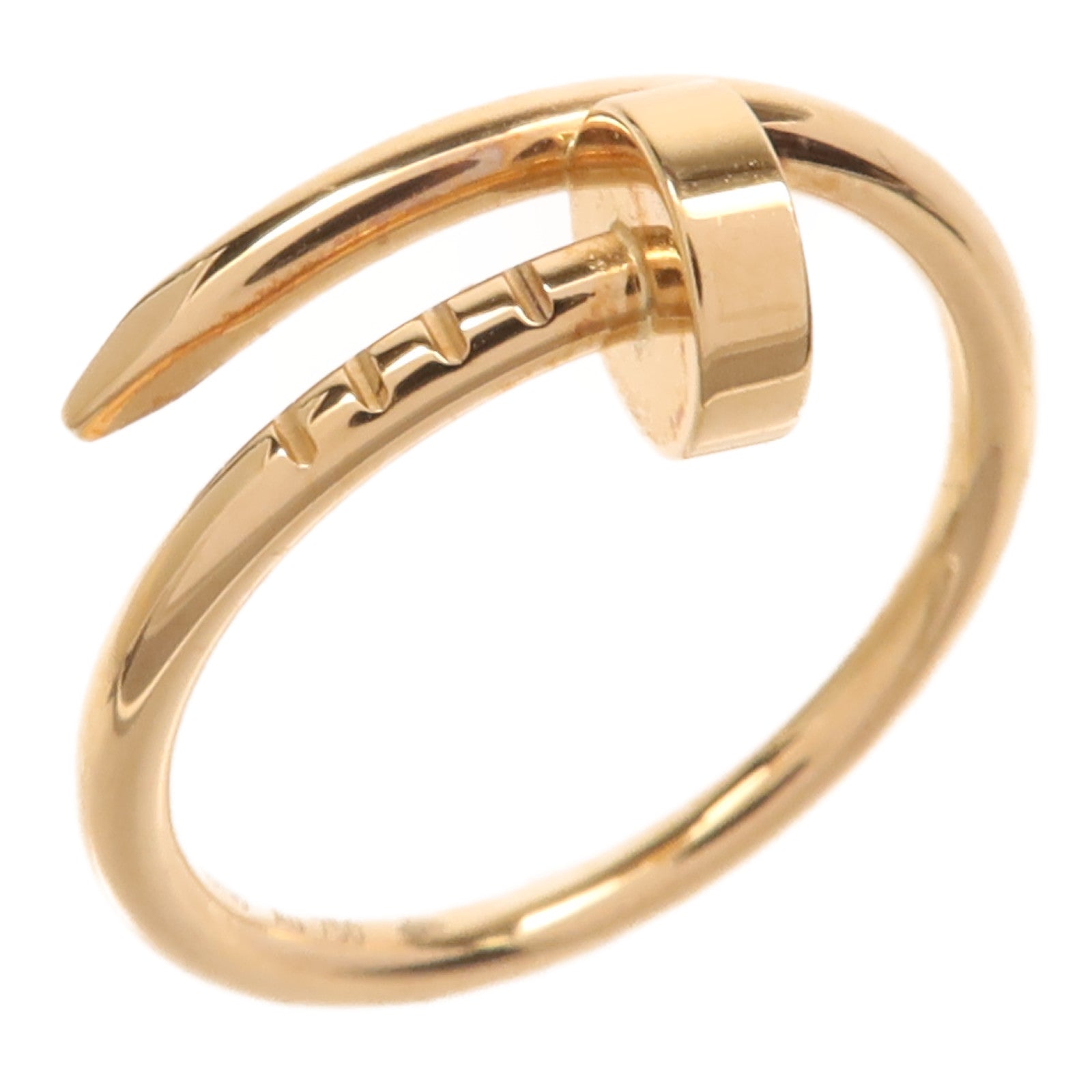 CARTIER 18K玫瑰金Juste un Clou戒指Cartier#49/US#5.5