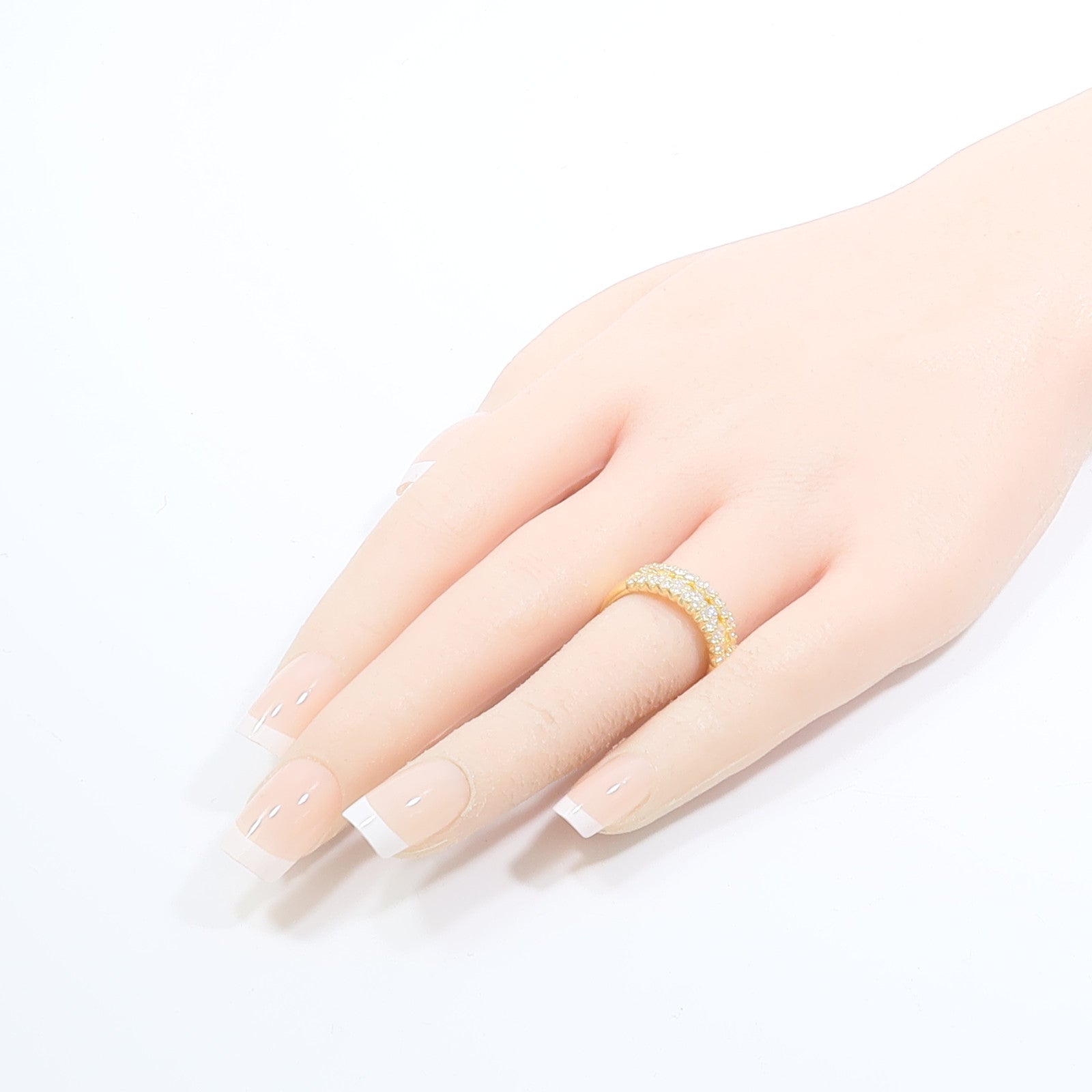 JEWELRY 【激減優惠】18K黃金Diamond Ring鑽石戒指