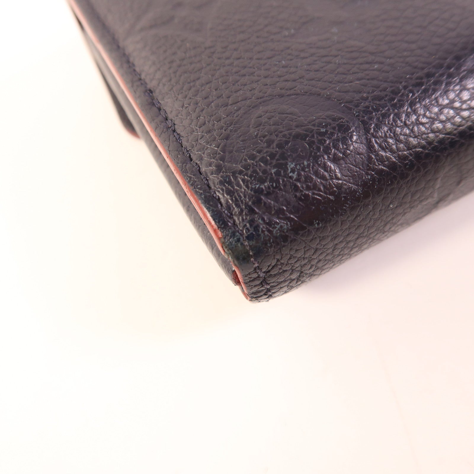 LOUIS VUITTON Monogram Empreinte Sarah Long Wallet金扣長錢包