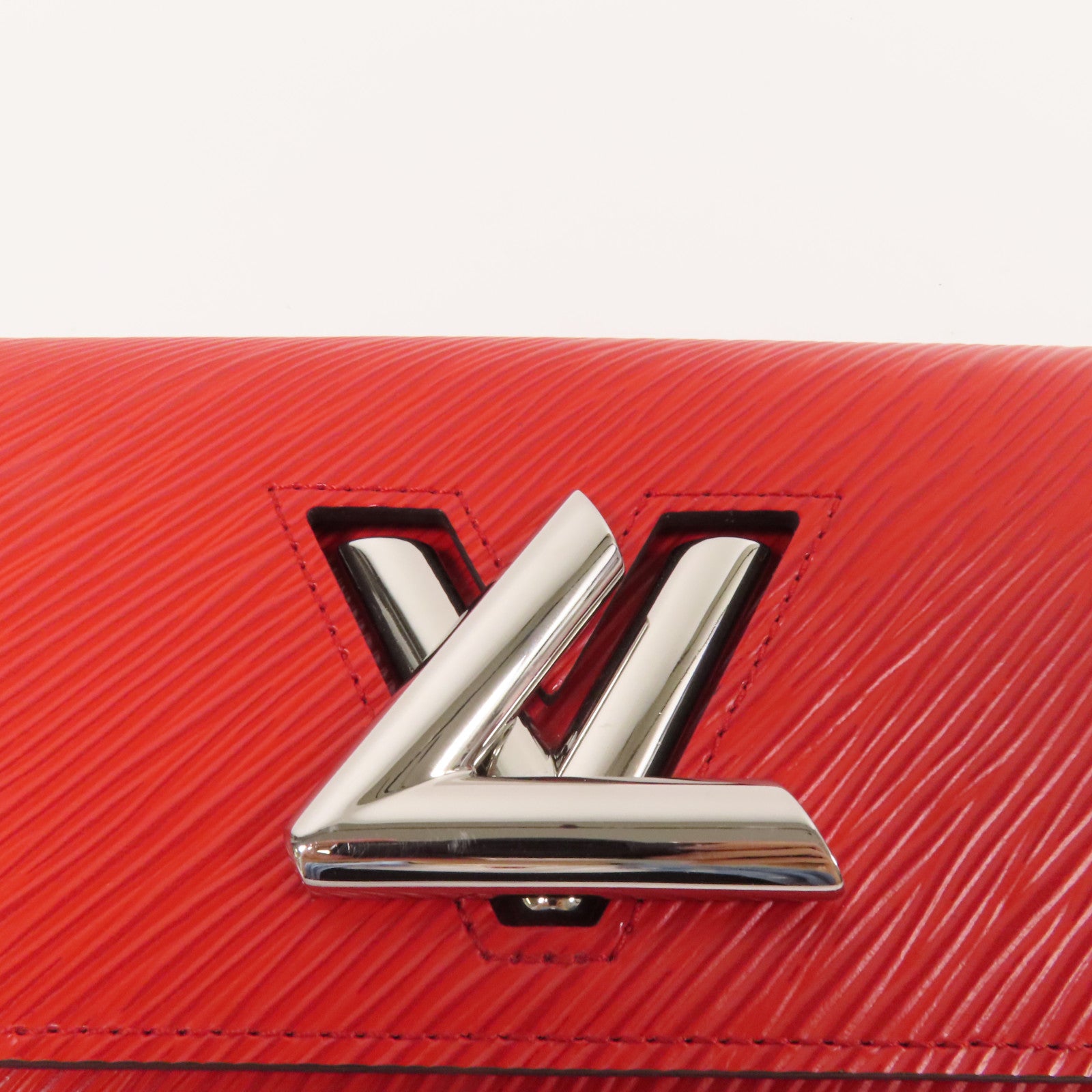LOUIS VUITTON Epi Twist Wallet銀扣長錢包