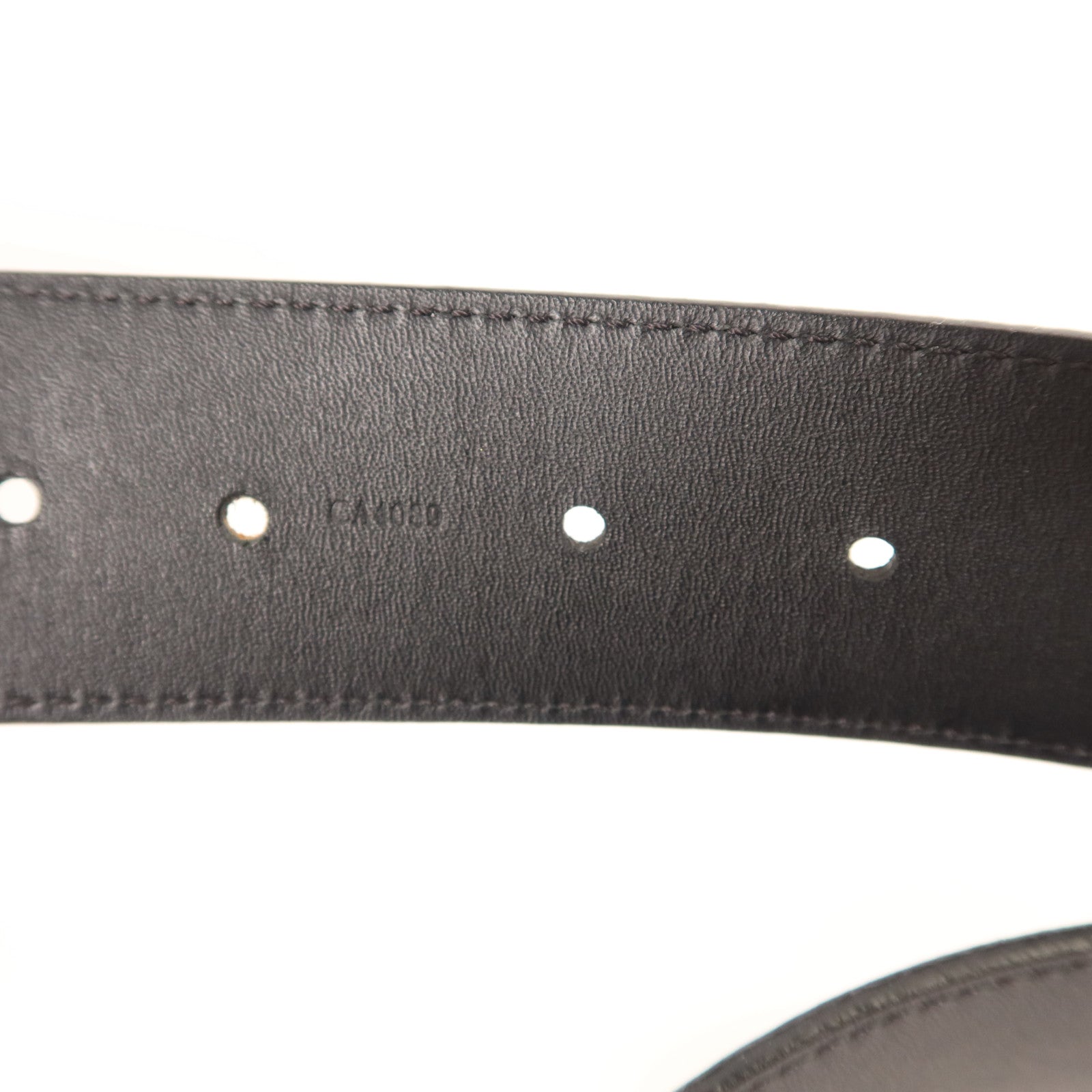 LOUIS VUITTON Damier Graphite Belt皮帶