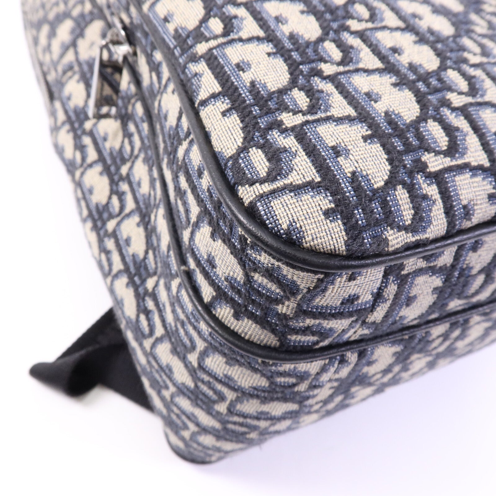 Dior 帆布Safari Backpack銀扣背包