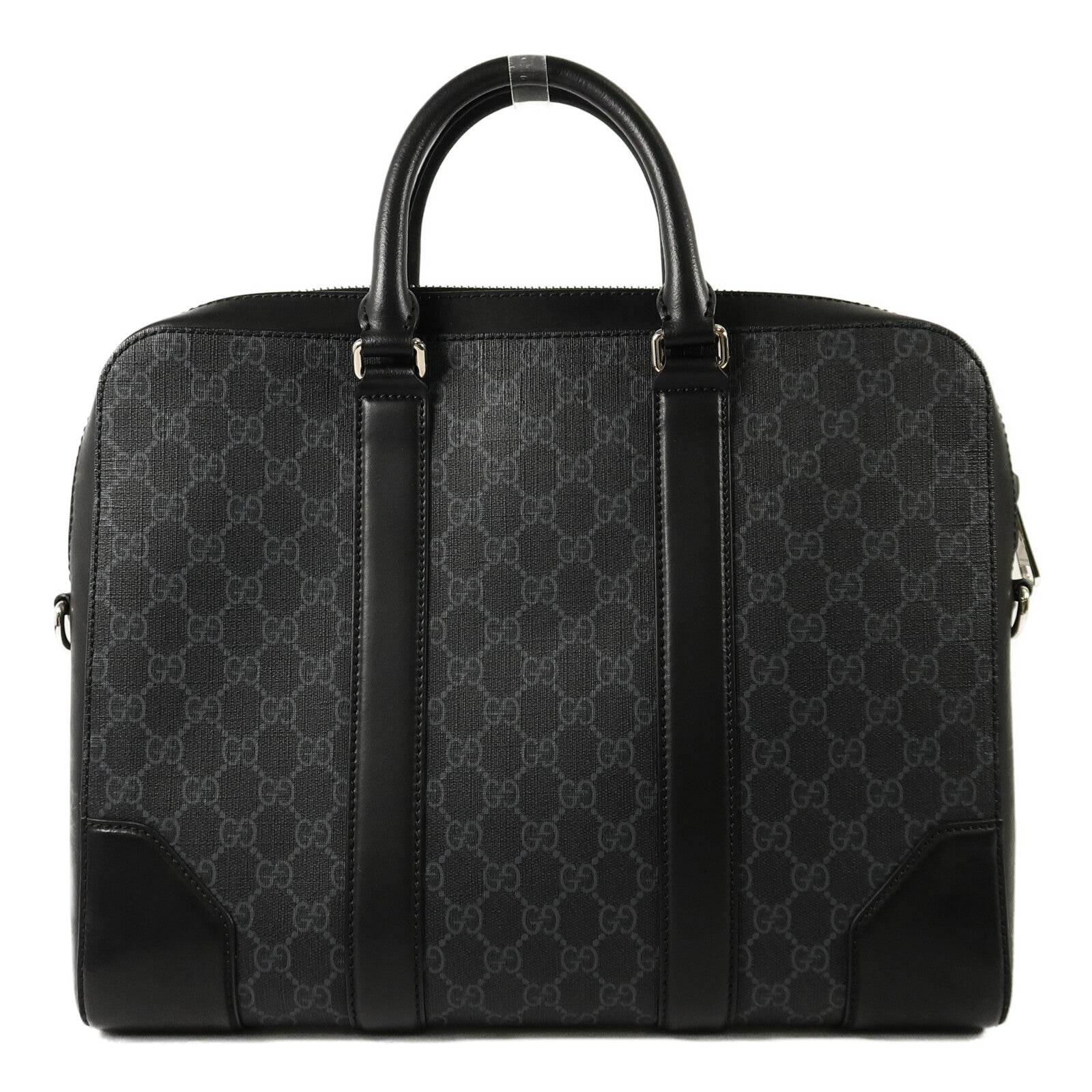 GUCCI 塗層帆布GG Supreme Briefcase肩背袋