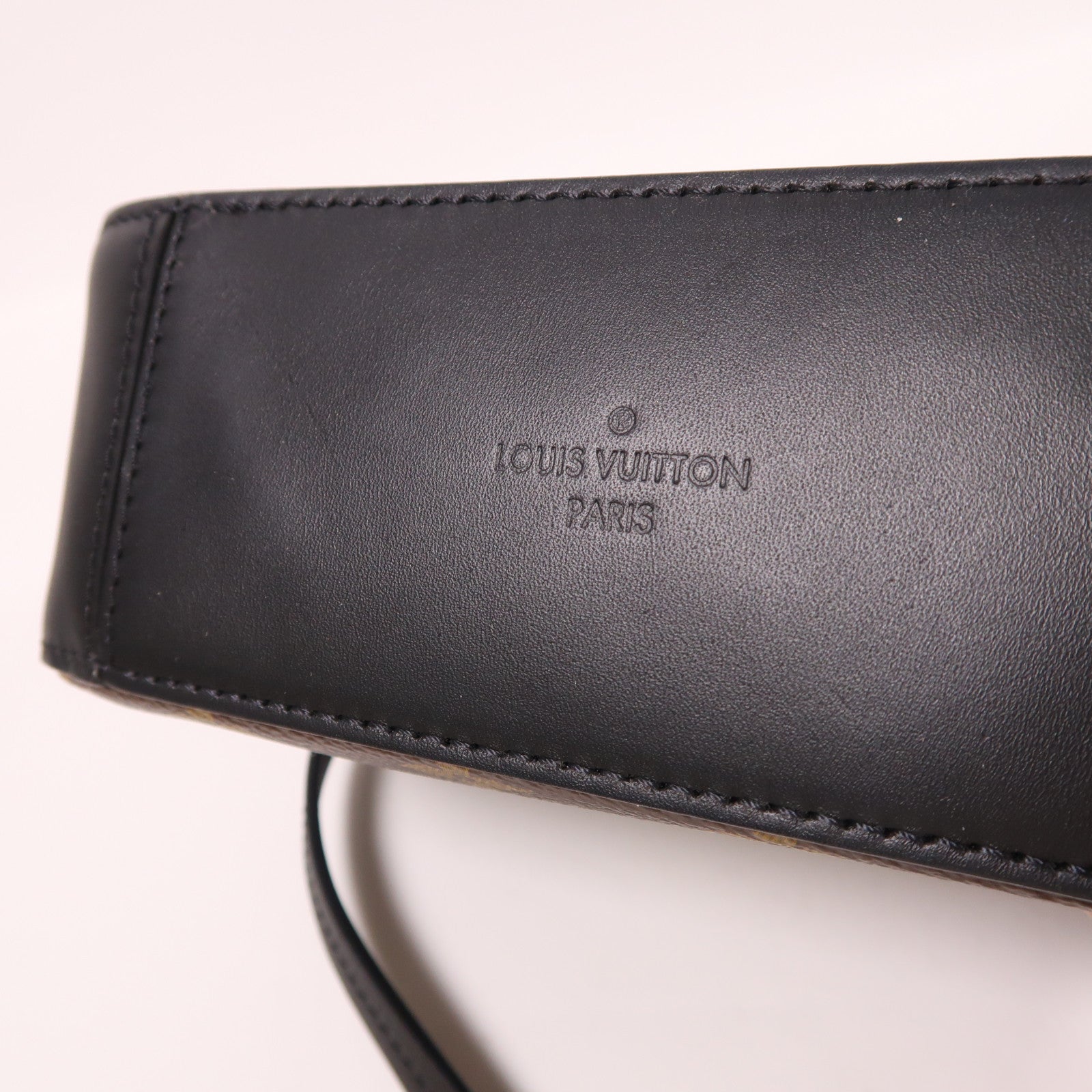 LOUIS VUITTON【激減優惠】 Monogram Saintonge金扣手挽袋棕色