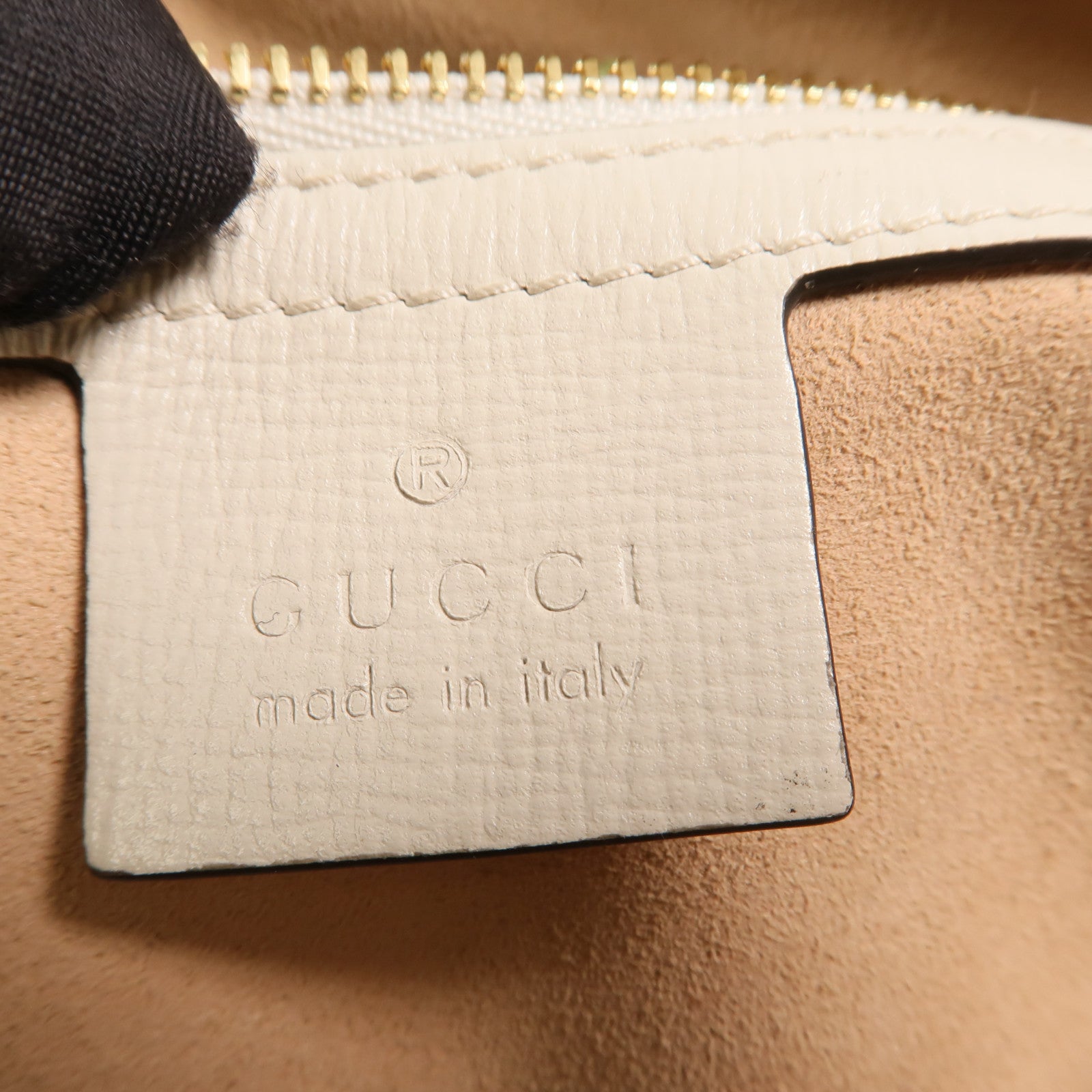 GUCCI 塗層帆布Horsebit 1955 Small肩背袋