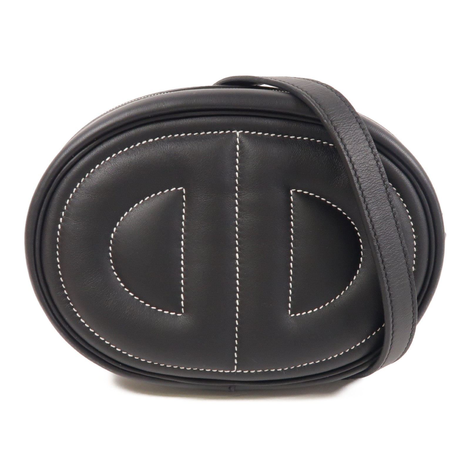 HERMES Swift皮革In The Loop Belt Bag銀扣腰包