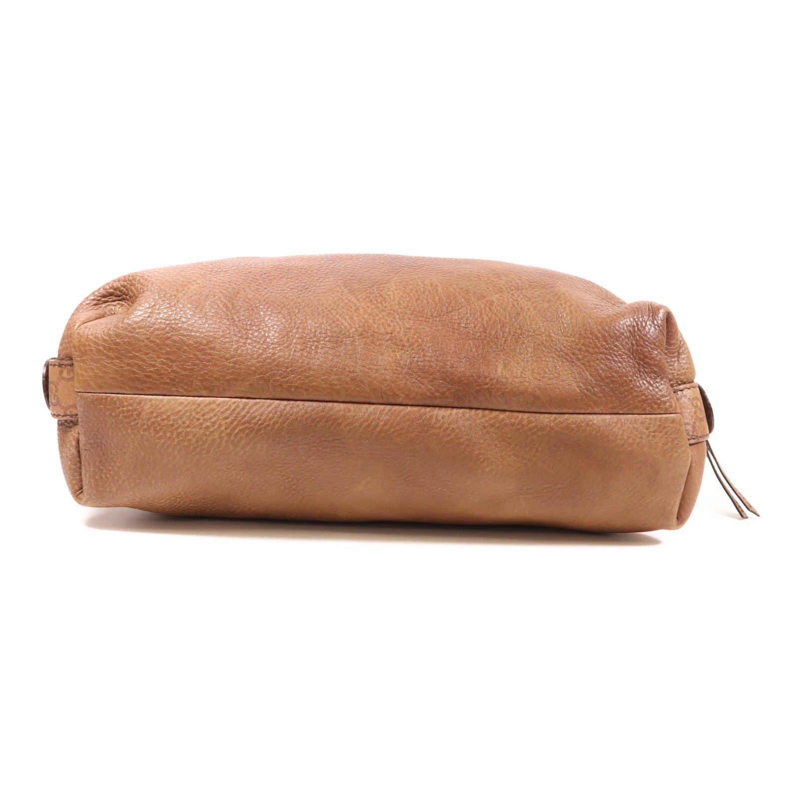 GUCCI 牛皮皮革Shoulder Bag銀扣肩背袋