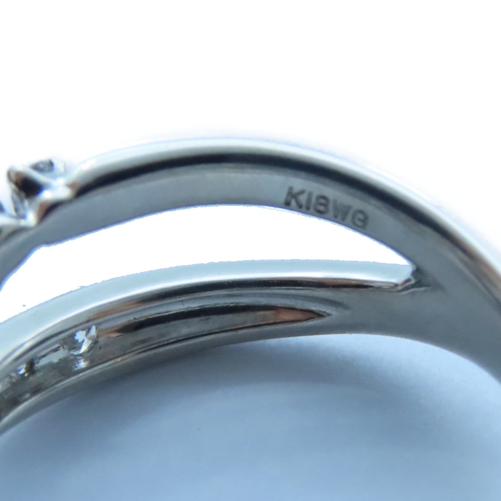 JEWELRY 【激減優惠】18K白金Diamond Ring0.55ct鑽石戒指US#5.5