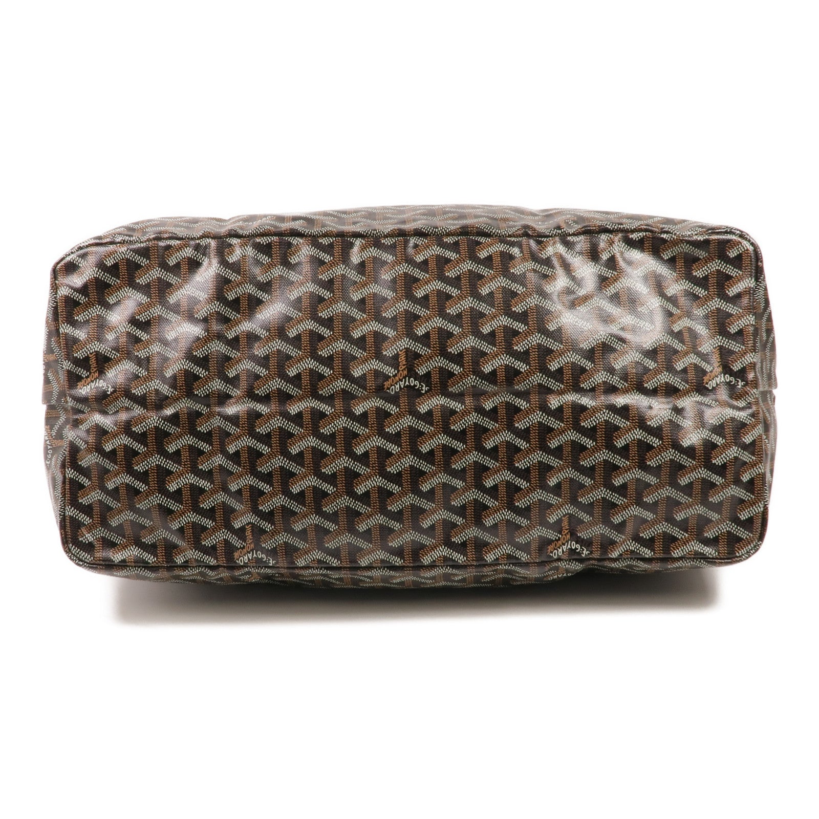 GOYARD 塗層帆布Saint Louis GM銀扣手挽袋