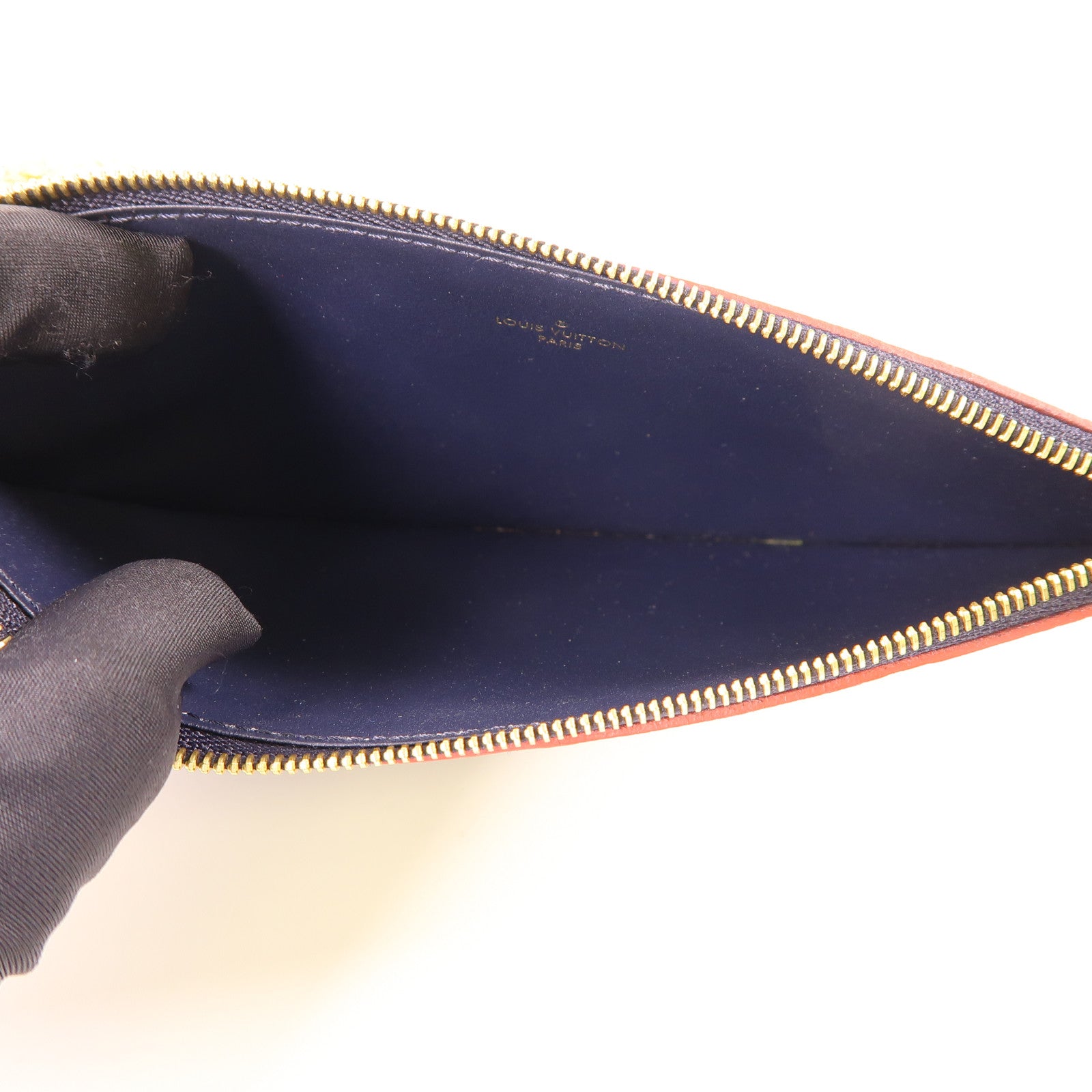 LOUIS VUITTON Monogram Empreinte Pochette Felicie金扣肩背袋