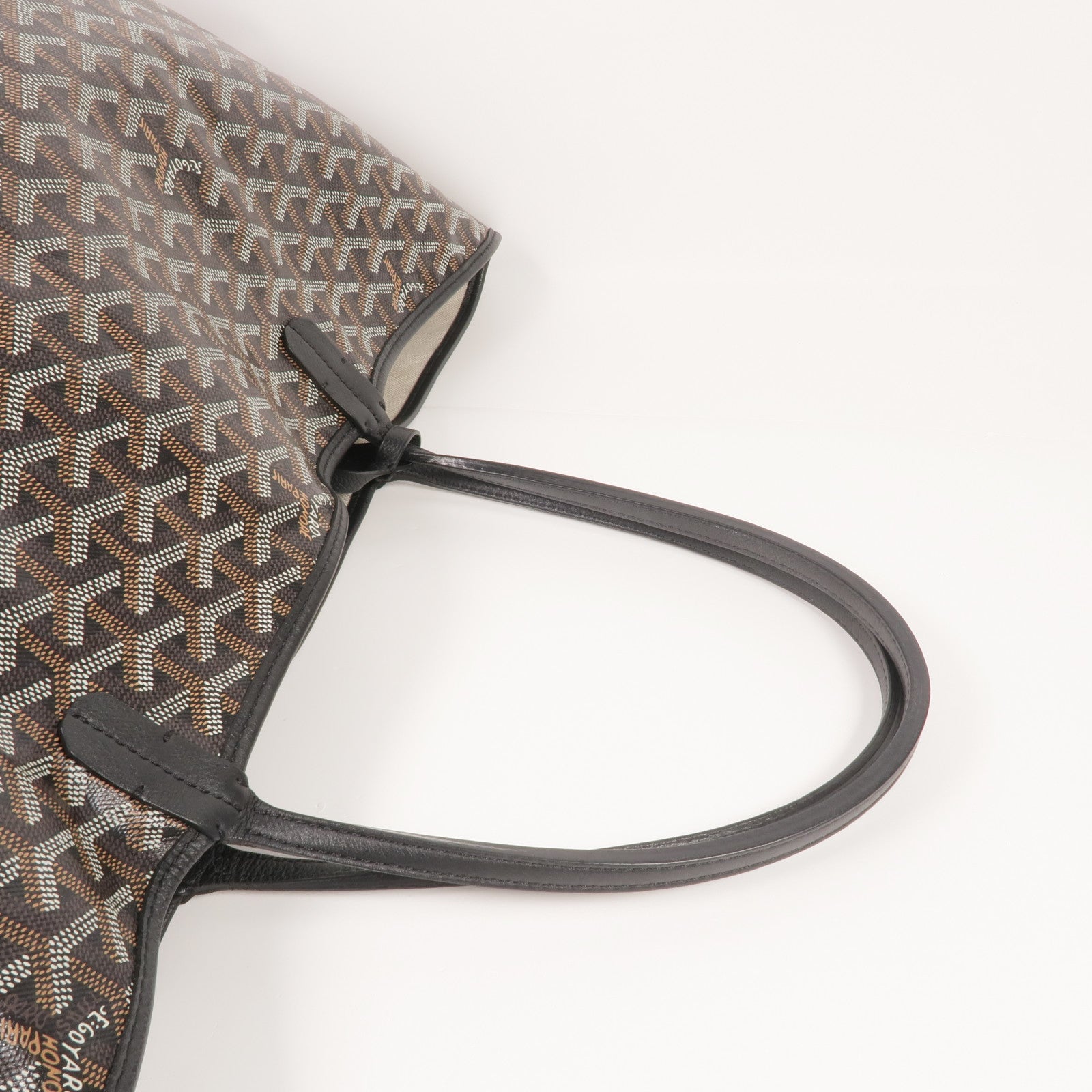 GOYARD 塗層帆布Saint Louis GM銀扣手挽袋