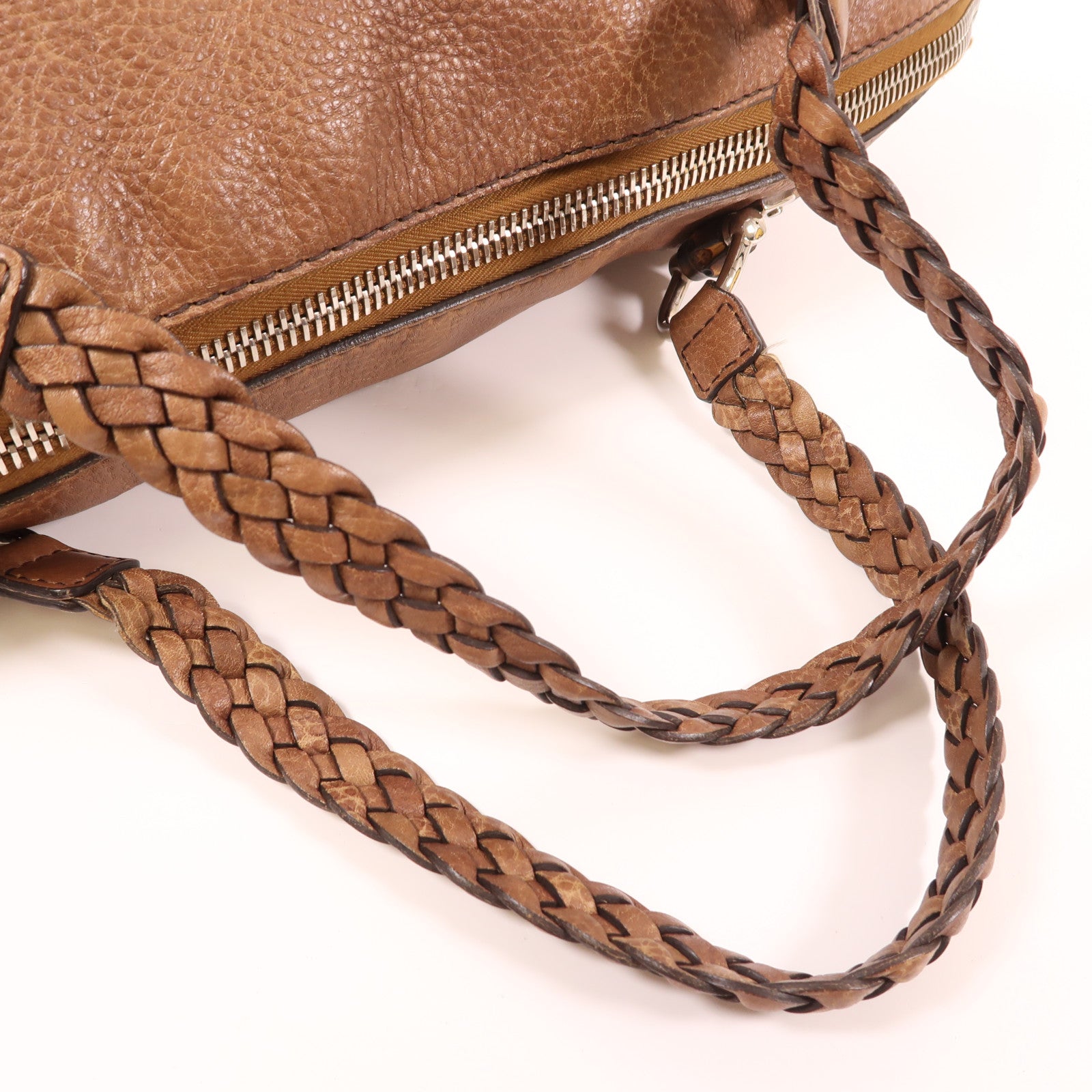 GUCCI 牛皮皮革Shoulder Bag銀扣肩背袋