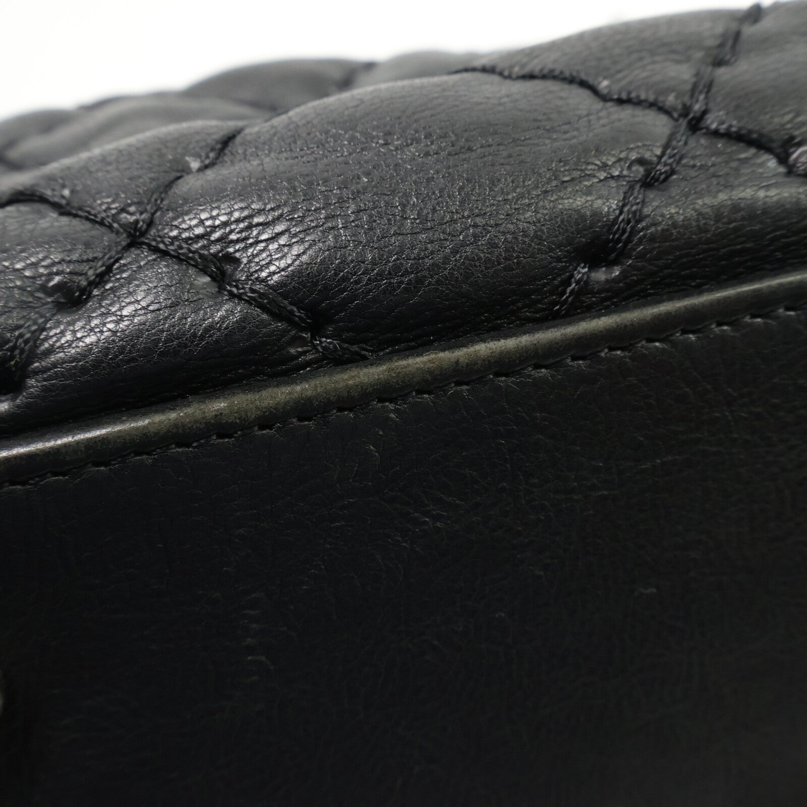 CHANEL 牛皮皮革Tote Bag鏈帶肩背袋